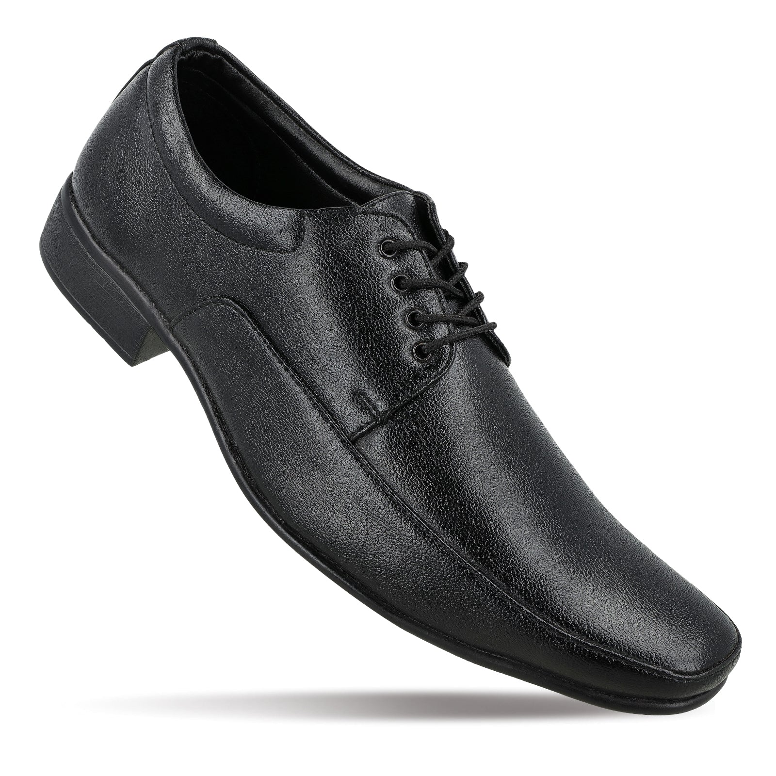 Men's Blucher Formal Shoes - 17106 Black - Image 4
