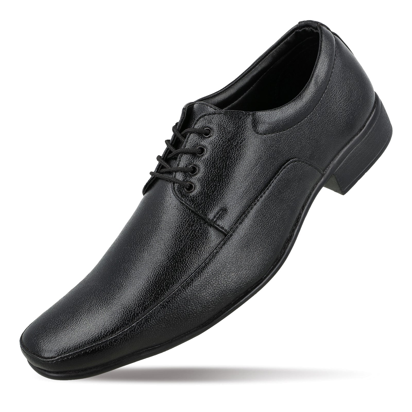 Men's Blucher Formal Shoes - 17106 Black - Image 5