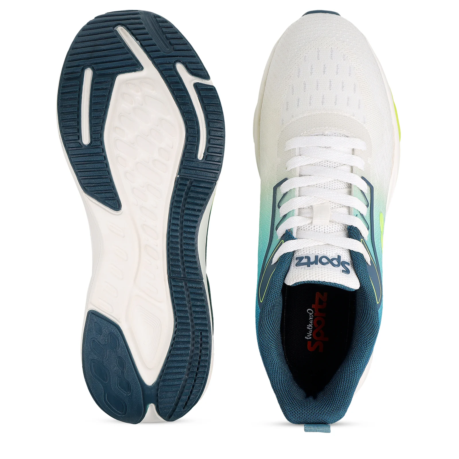 TOMAX Men's Lace-up Sports Shoes - WS9159 Teal Green - Image 2