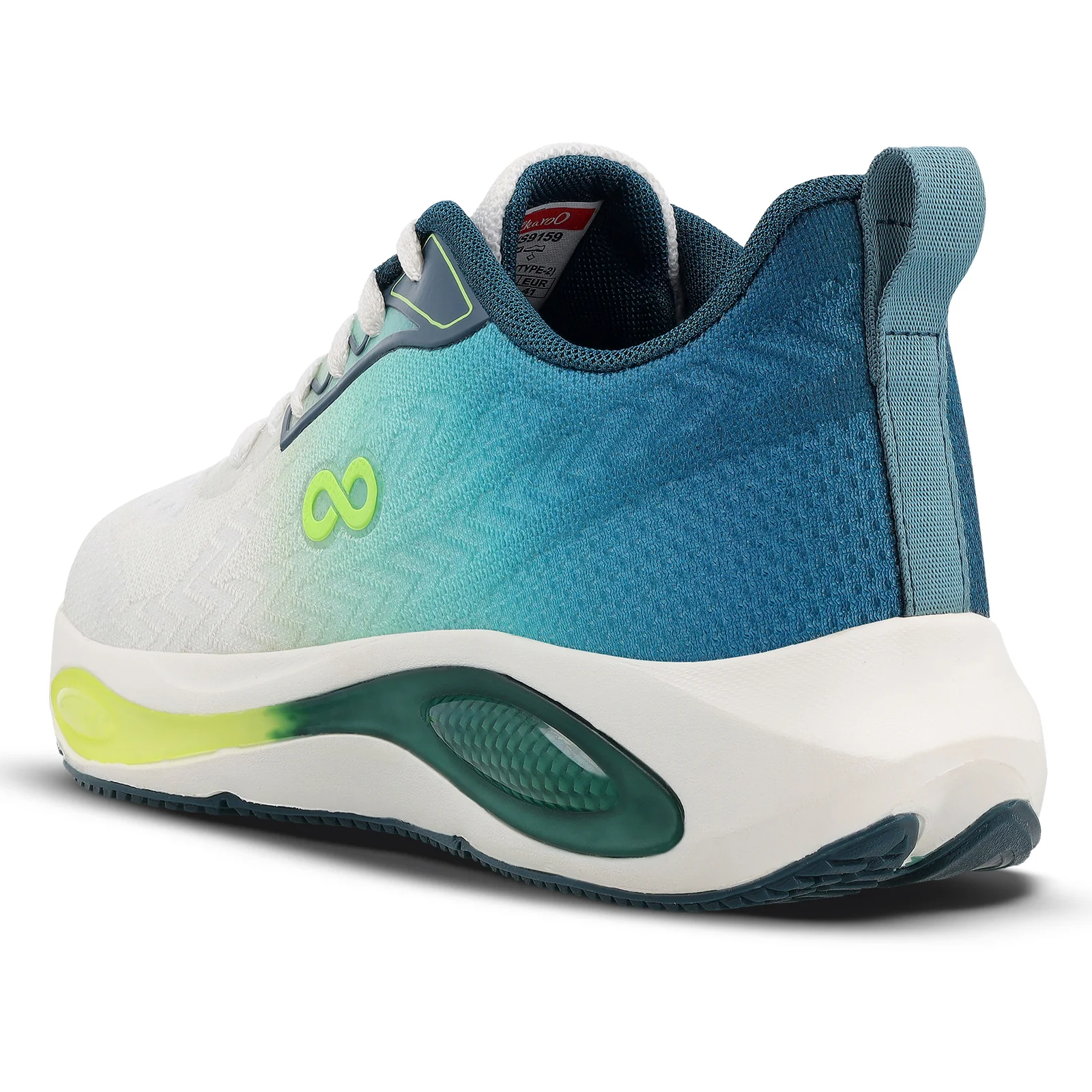 TOMAX Men's Lace-up Sports Shoes - WS9159 Teal Green - Image 5
