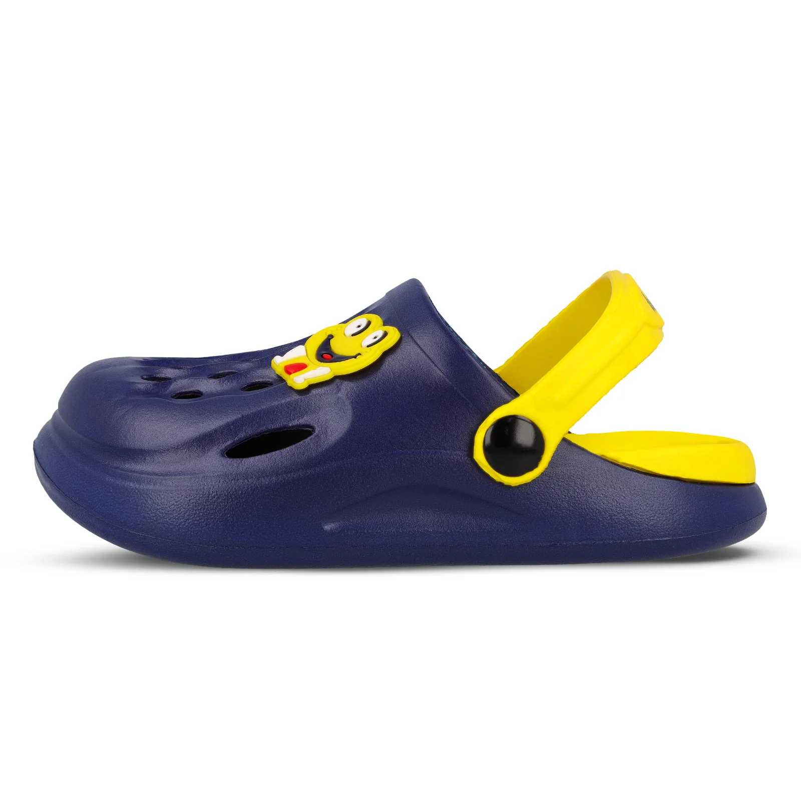 Walkaroo Boys Sandals Footwear  - WK360 Navy Blue Yellow - Image 3