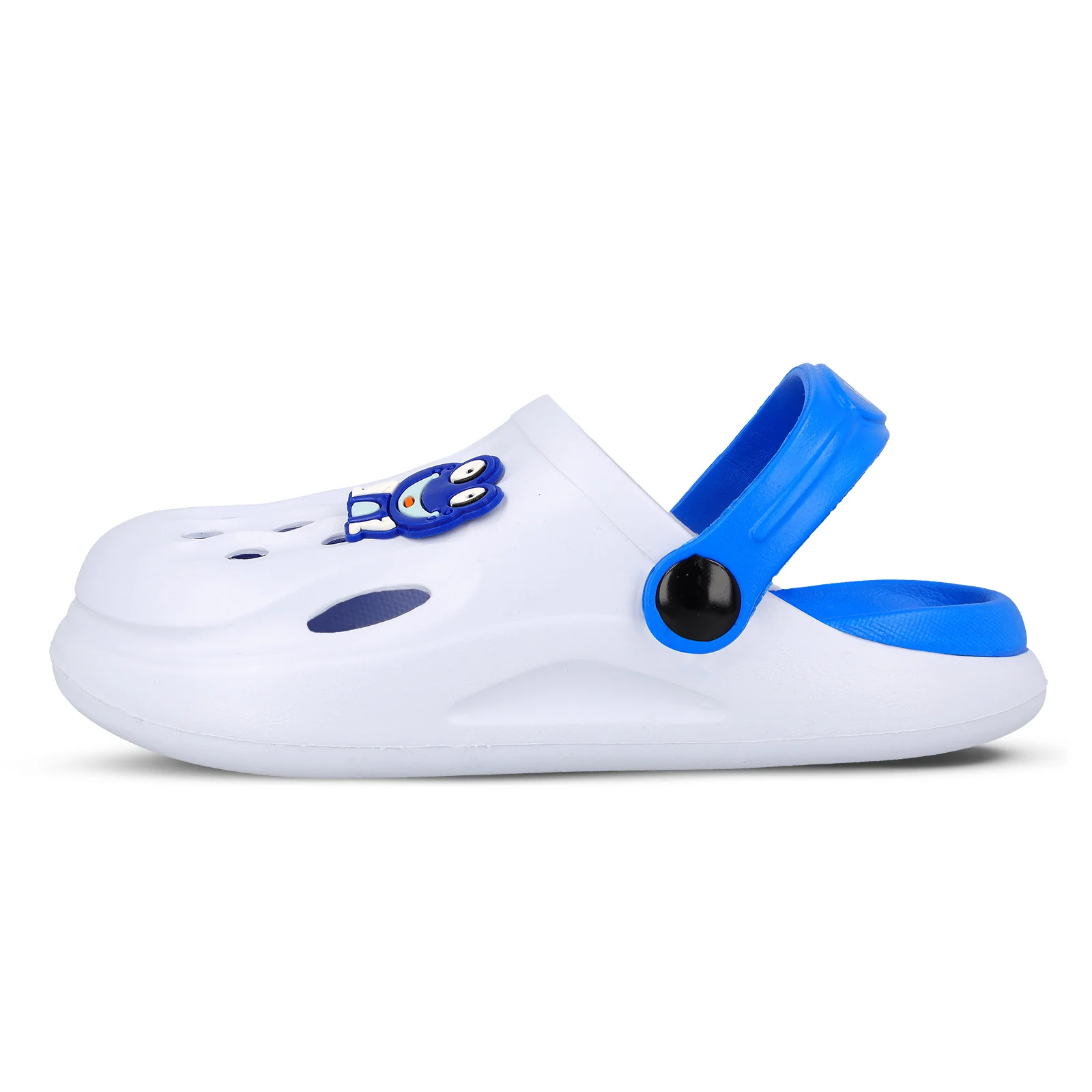 Walkaroo Boys Sandals Footwear - WK360 White Blue - Image 3