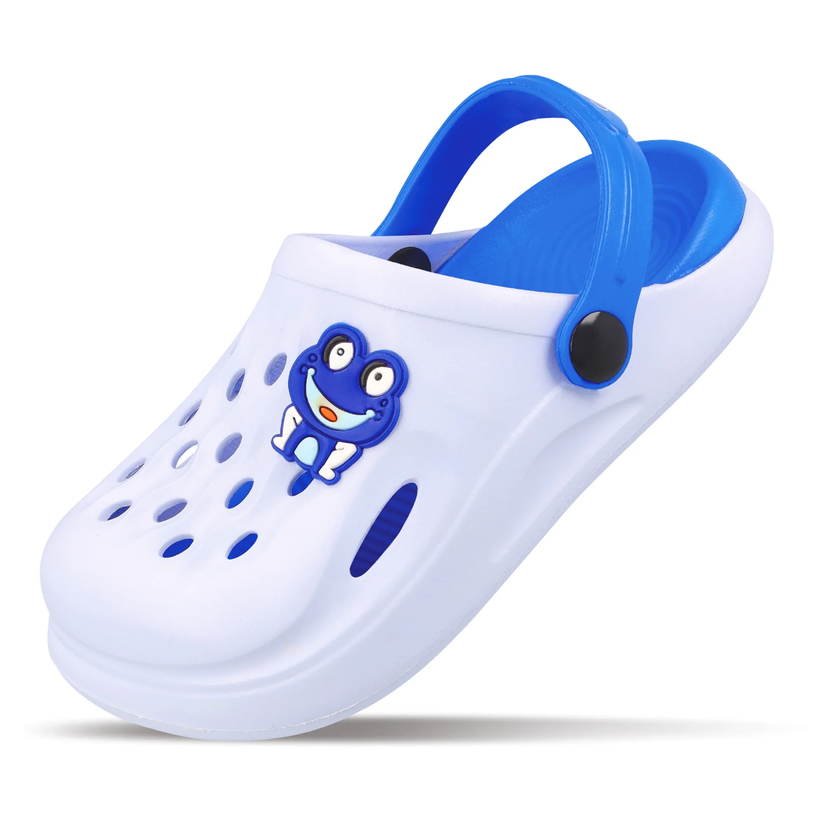 Walkaroo Boys Sandals Footwear - WK360 White Blue - Image 5