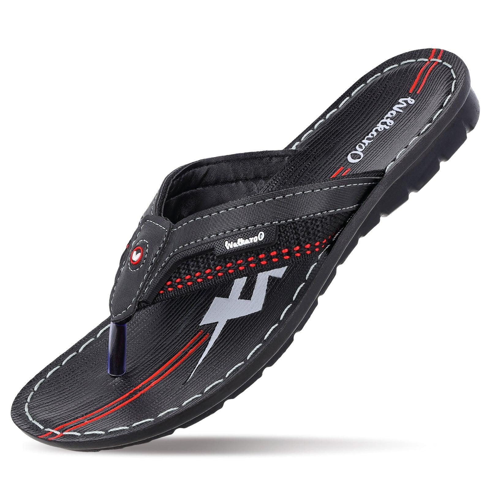 Walkaroo Boys Sandals - W1030 Black - Image 5
