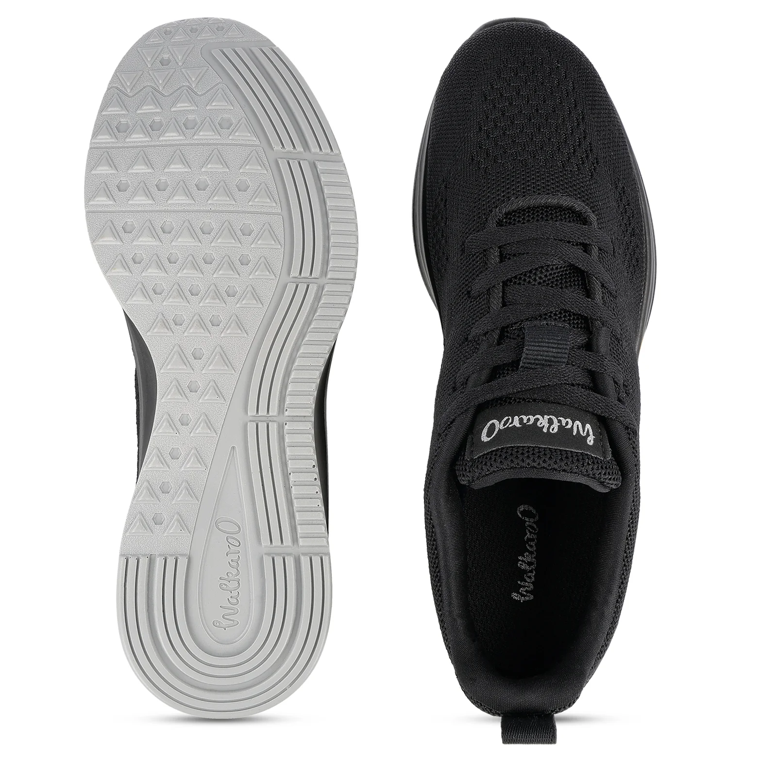 Walkaroo Boys Non Marking Shoes - WS6090 Black - Image 2