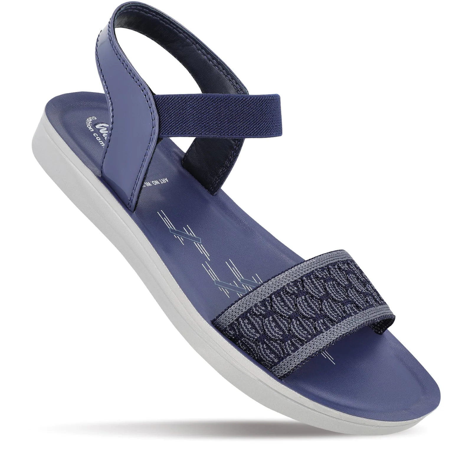 Walkaroo Girls Ankle Strap Heel Sandals - WL7820 Blue Mint