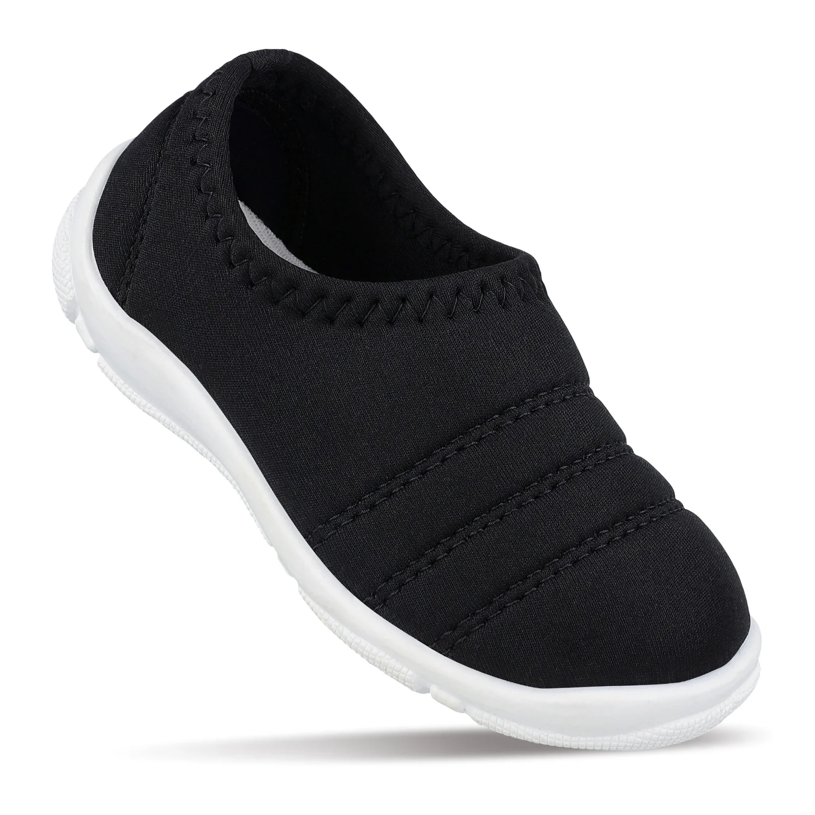 Walkaroo Kids Belly Shoes - 571 Black - Image 3
