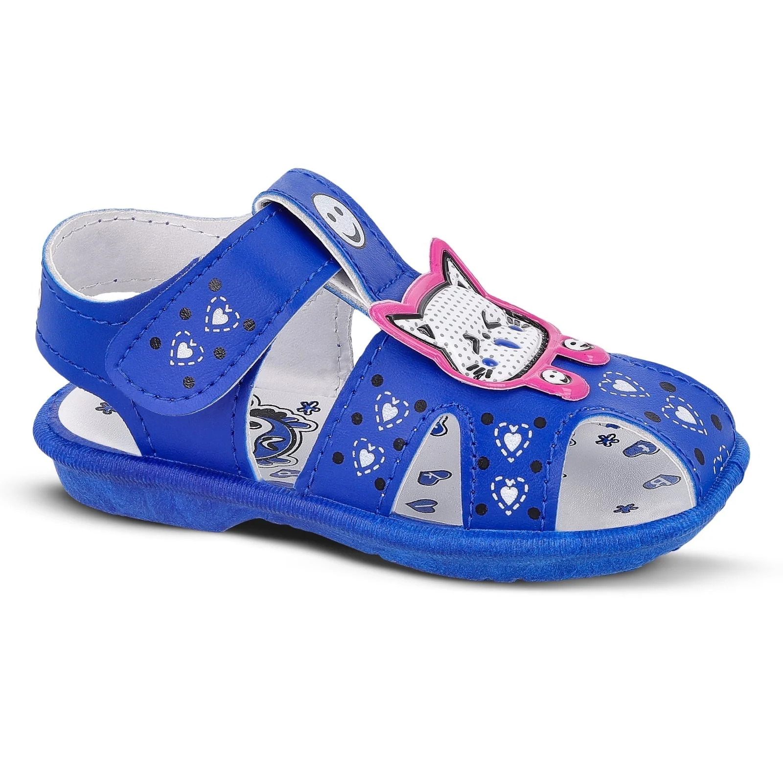 Walkaroo Kids Cartoonic Fisherman Sandals - WK375 Blue - Image 4