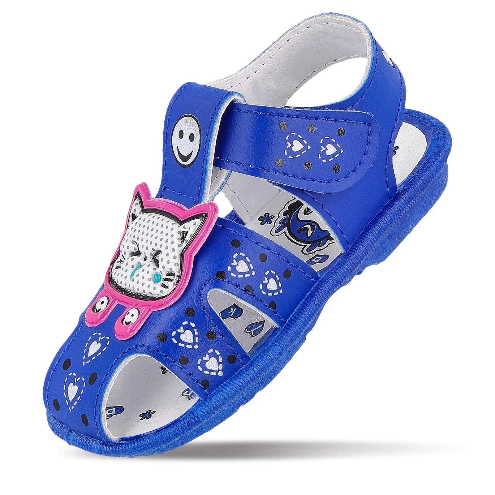 Walkaroo Kids Cartoonic Fisherman Sandals - WK375 Blue - Image 5