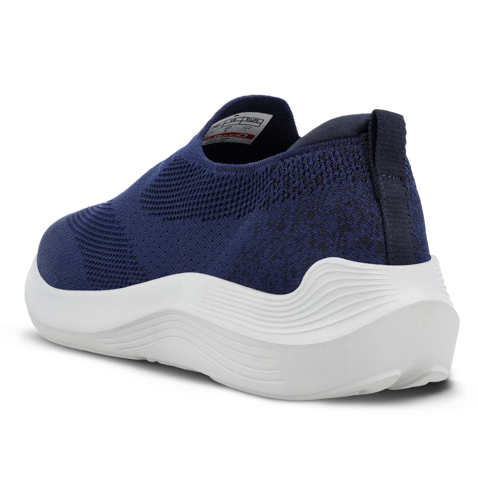 Walkaroo Men Pull-on Belly Shoes - WS9539 Navy Blue - Image 6
