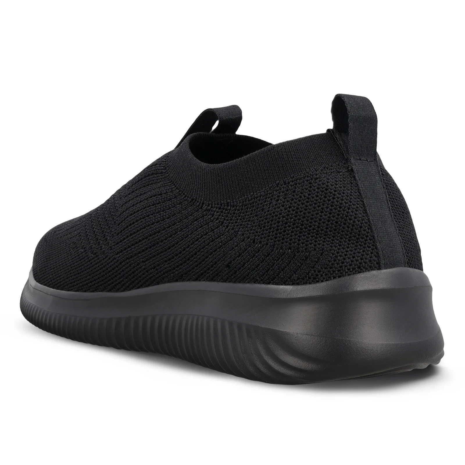 Men`s Slip-on Walking Shoes - WS9551 Black Black - Image 5