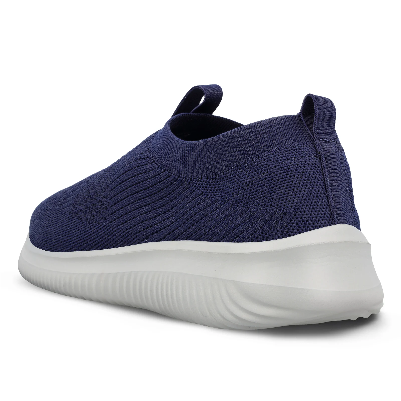 Men`s Slip-on Walking Shoes - WS9551 Navy Blue - Image 4