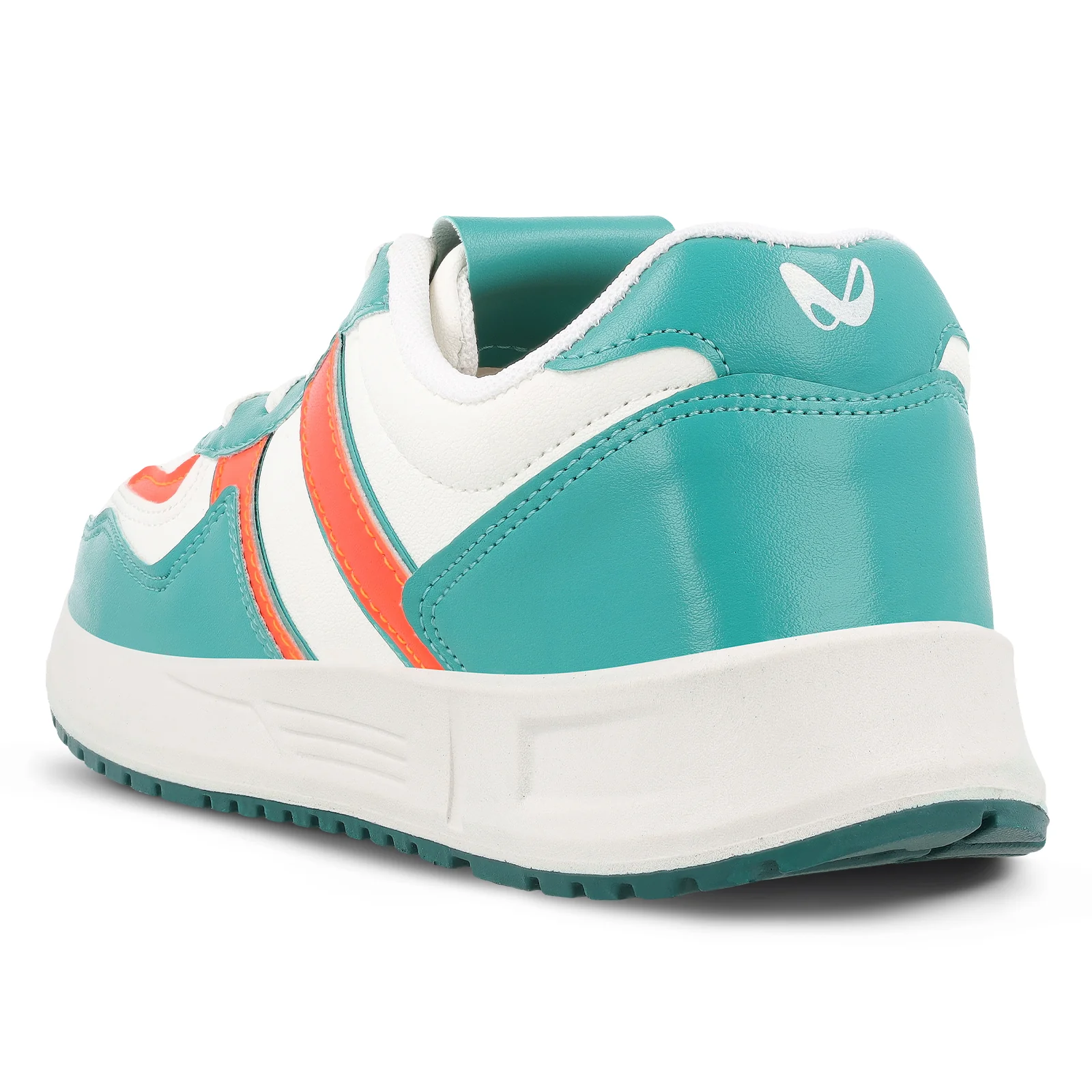 Walkaroo Mens Casual Shoes - WY3340 White Green - Image 5