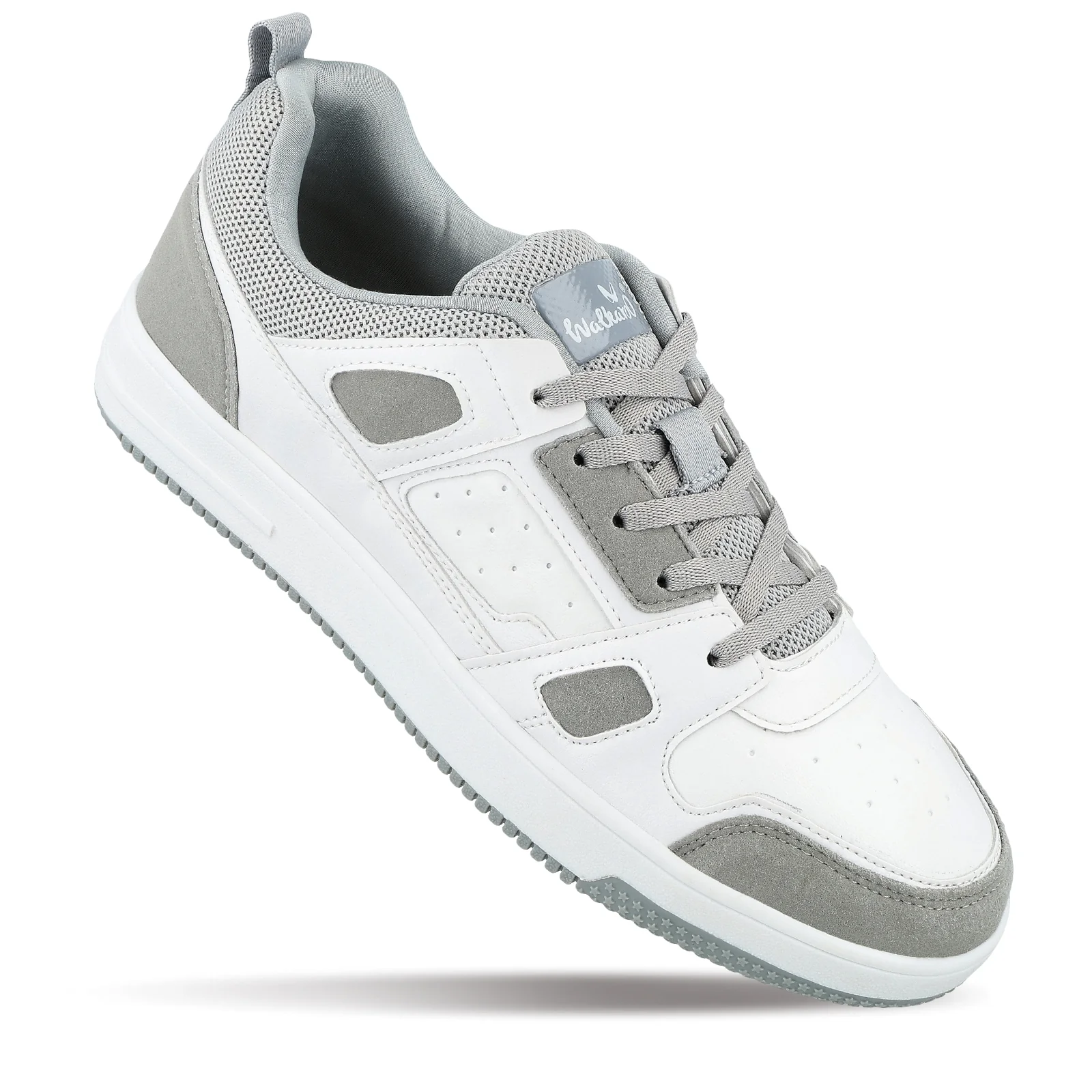 Men's Casual Sneakers - WY3344 White Grey - Image 5