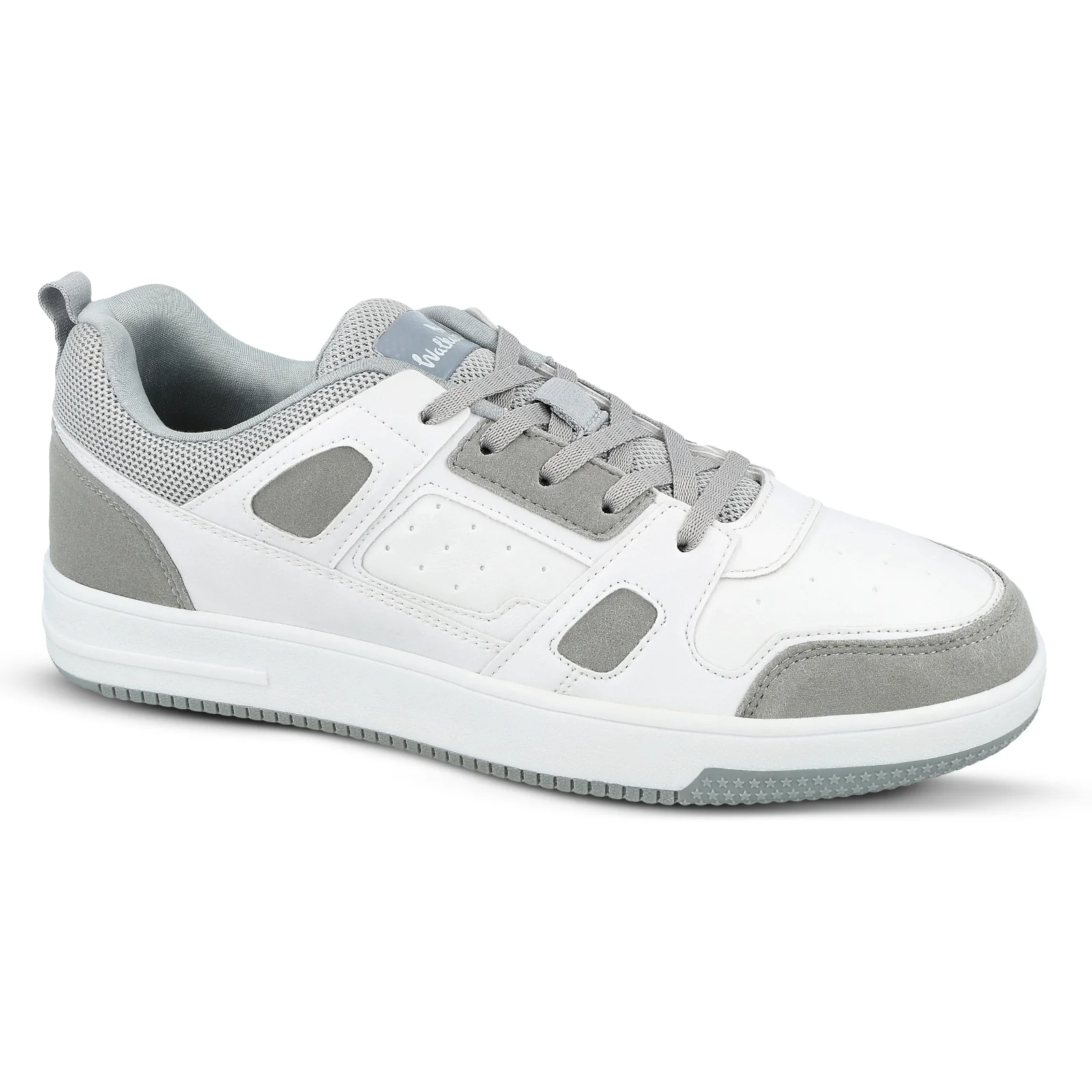 Men's Casual Sneakers - WY3344 White Grey - Image 6