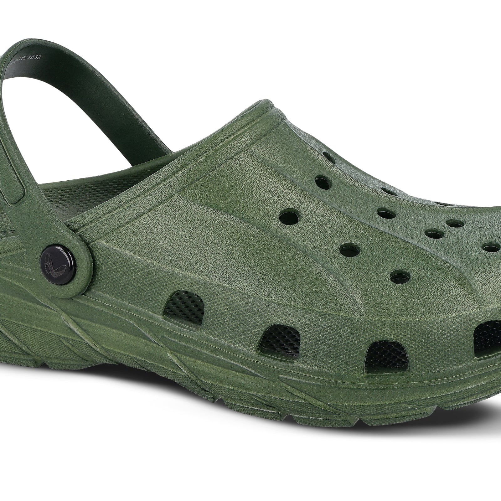 Walkaroo Mens Clogs  - WC4838 Olive - Image 4