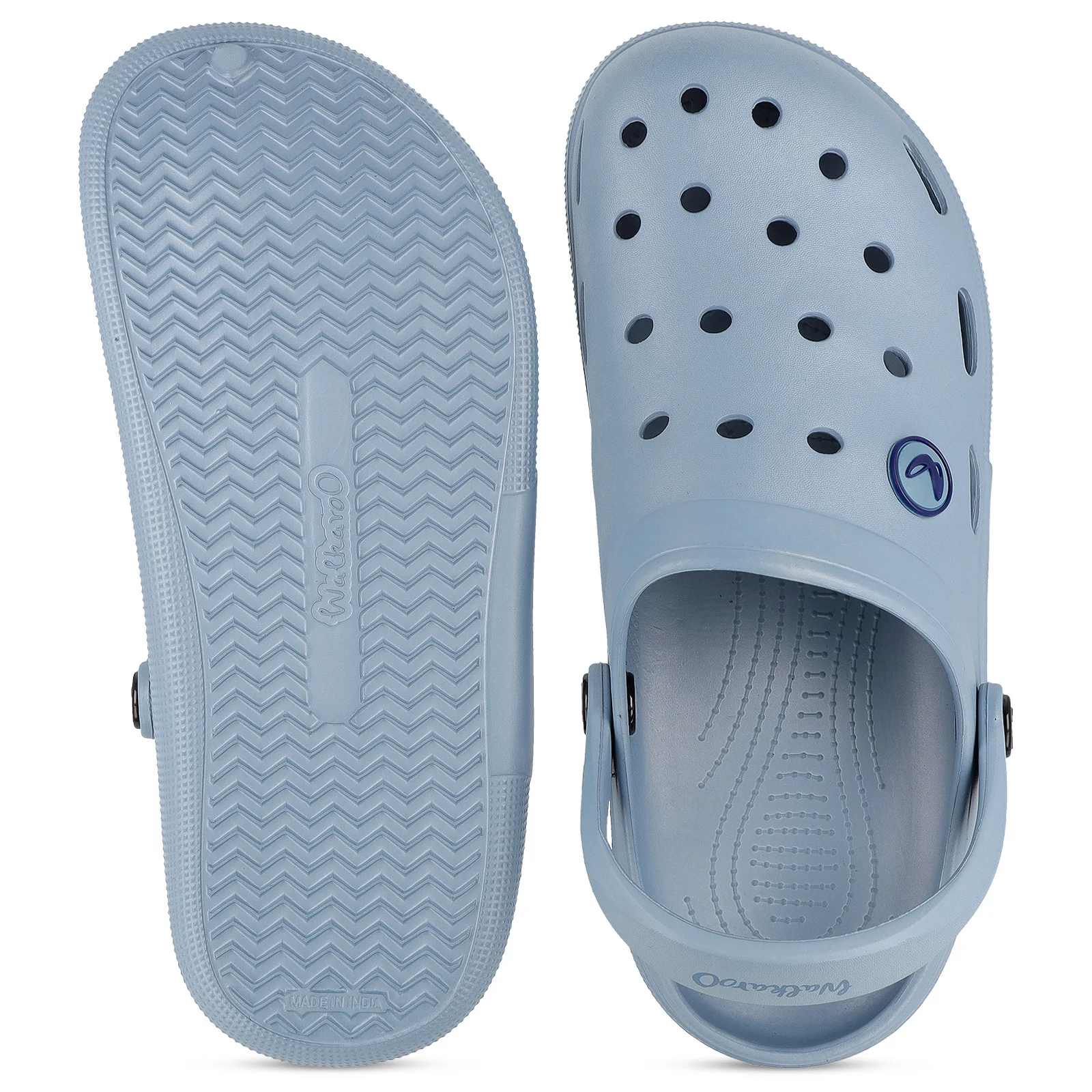 Men's Clogs - WC4843 Aqua Blue - Image 2