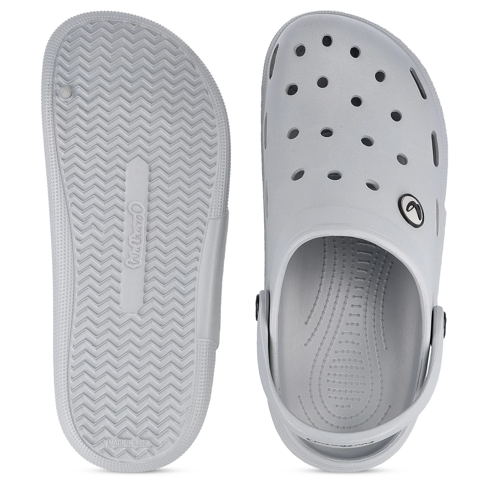 Men's Clogs  - WC4843 Light Grey - Image 2