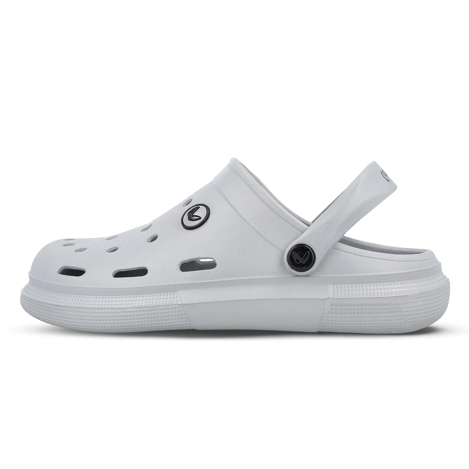 Men's Clogs  - WC4843 Light Grey - Image 3
