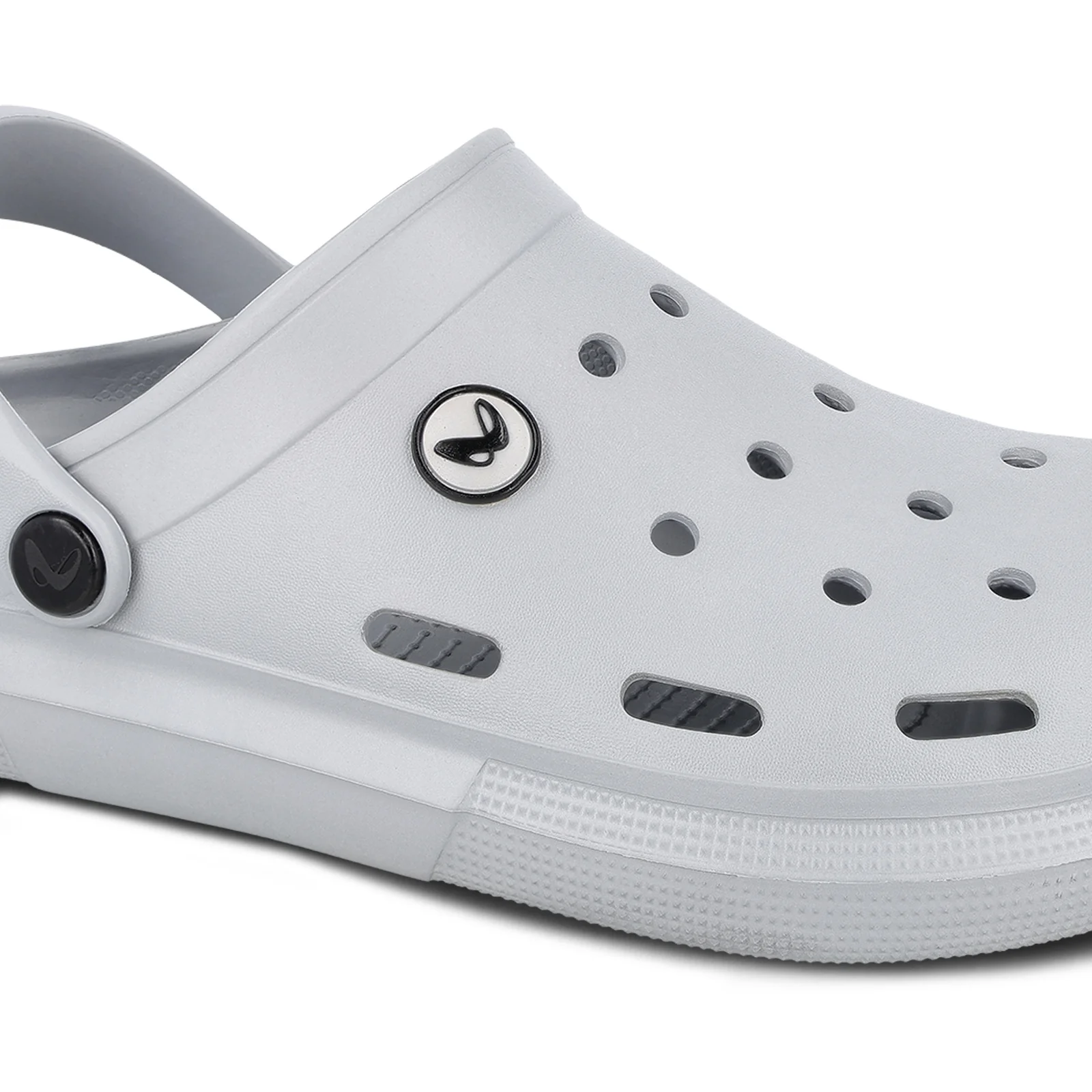 Men's Clogs  - WC4843 Light Grey - Image 4