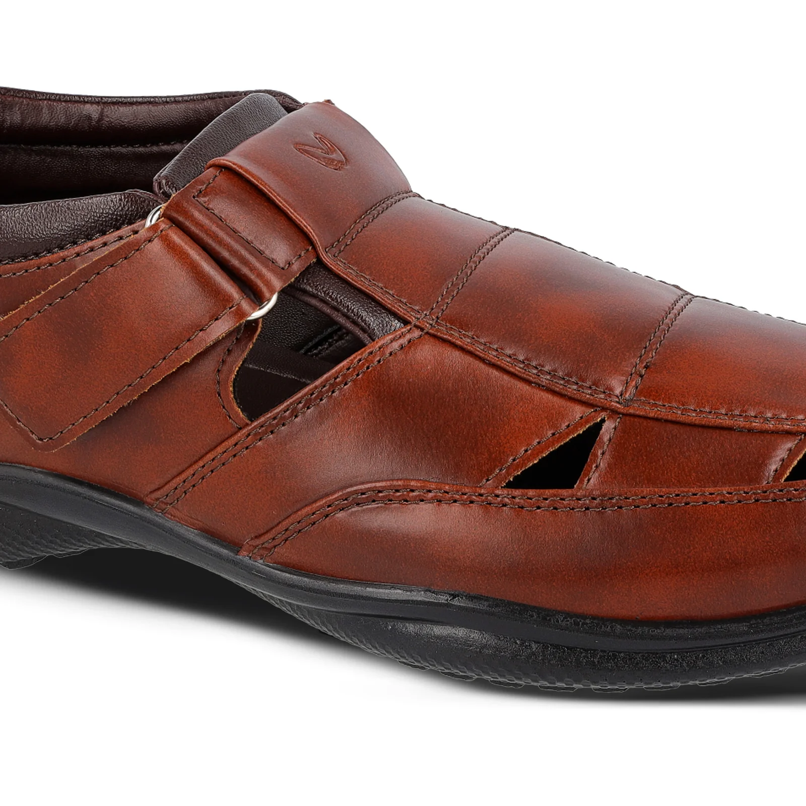 Men's Roman Sandals - WF6255 Brown - Image 4