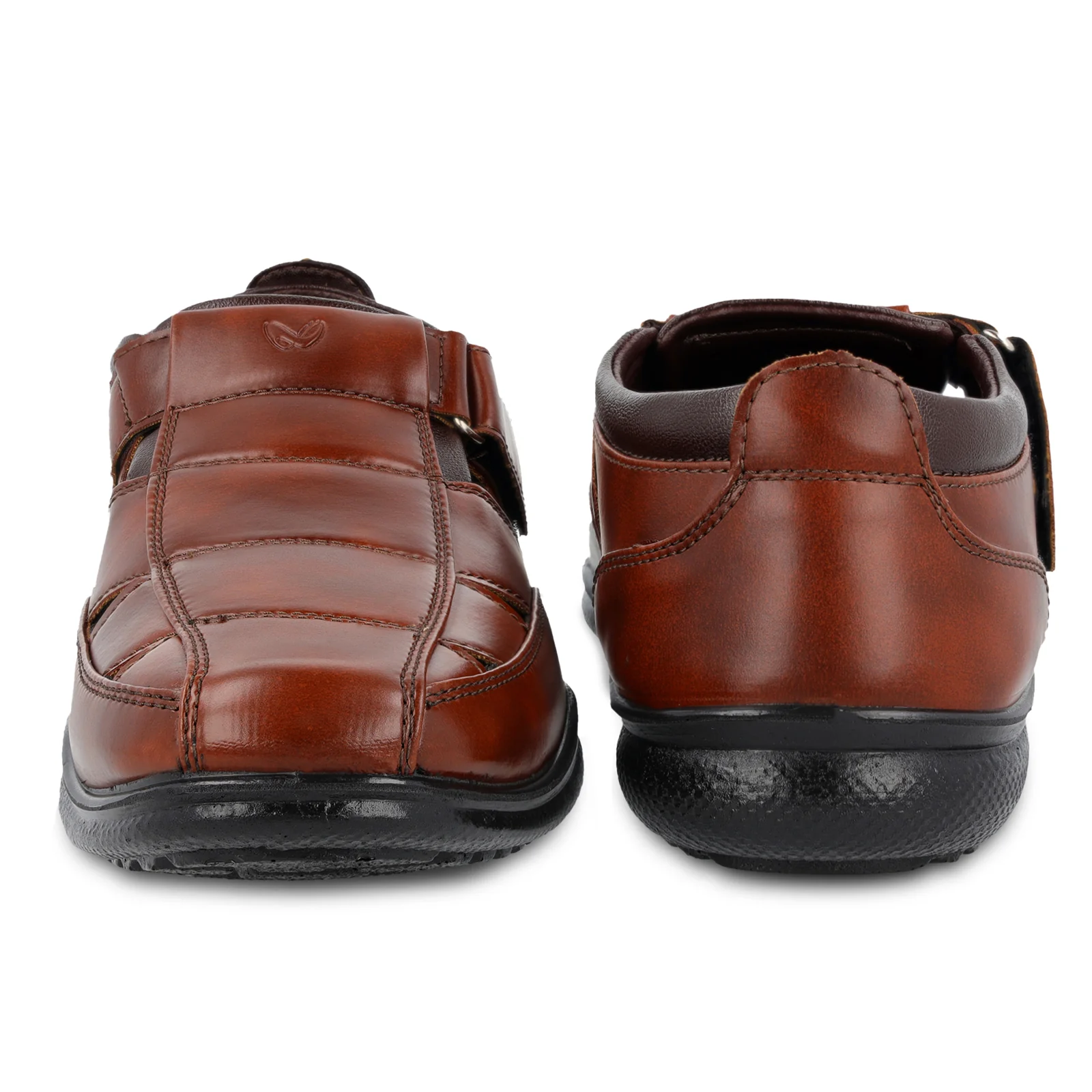 Men's Roman Sandals - WF6255 Brown - Image 5