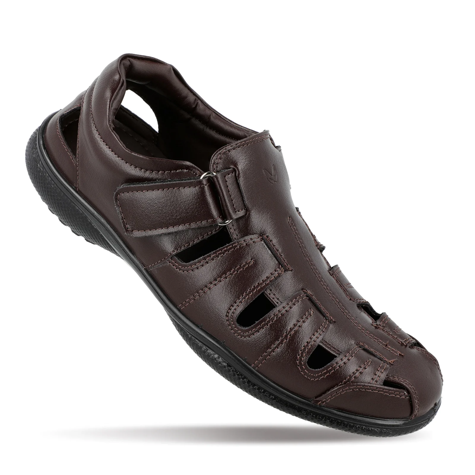 Walkaroo Roman Sandals Mens - WF6257 Brown
