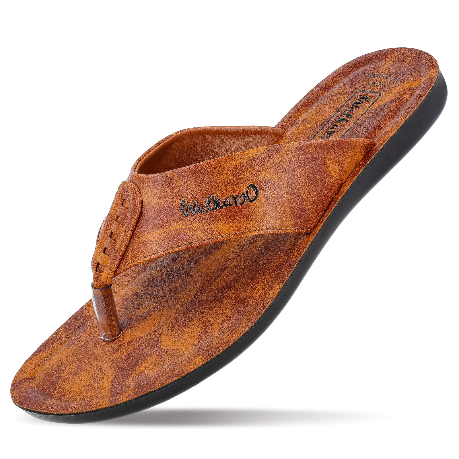 Men's Daily Wear Sandals - WG5060 Tan - Image 5