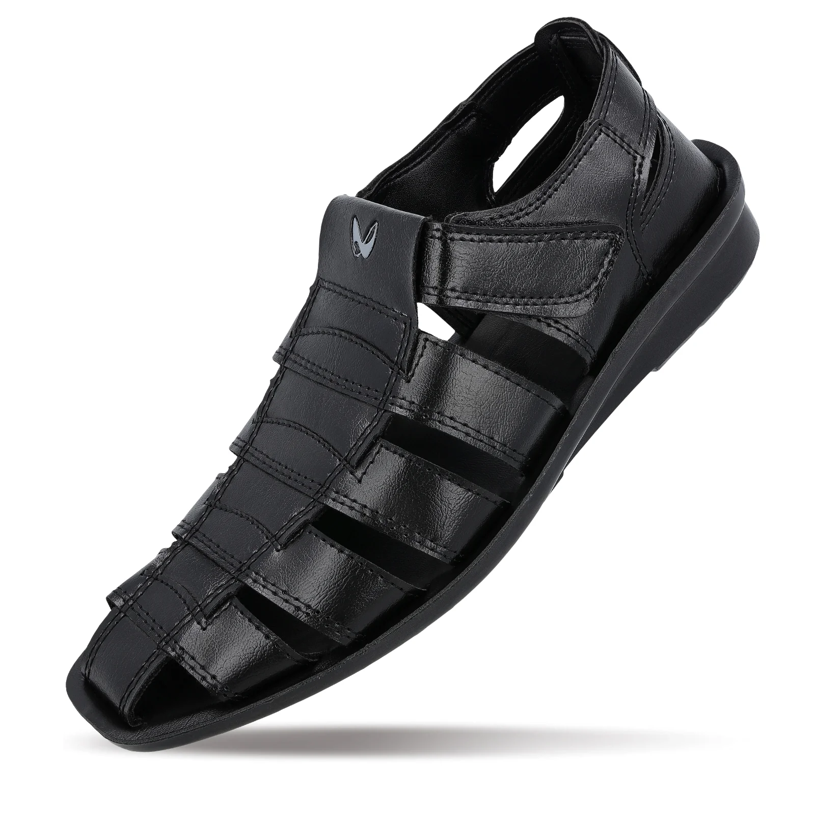 Men's Fisherman Sandals - 13505 Black - Image 5
