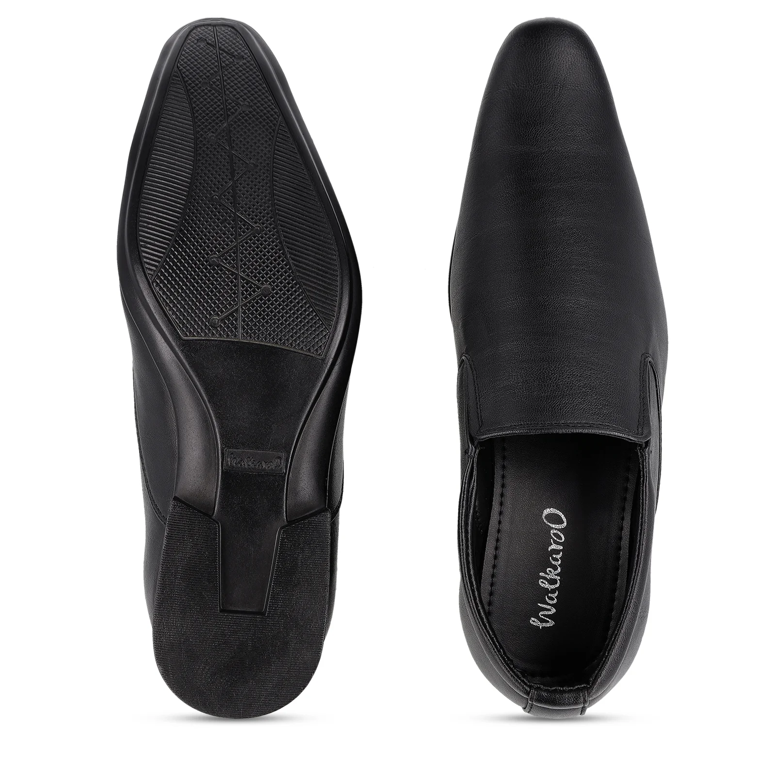 Men's Loafer Formal Shoes - 17101 Black - Image 2