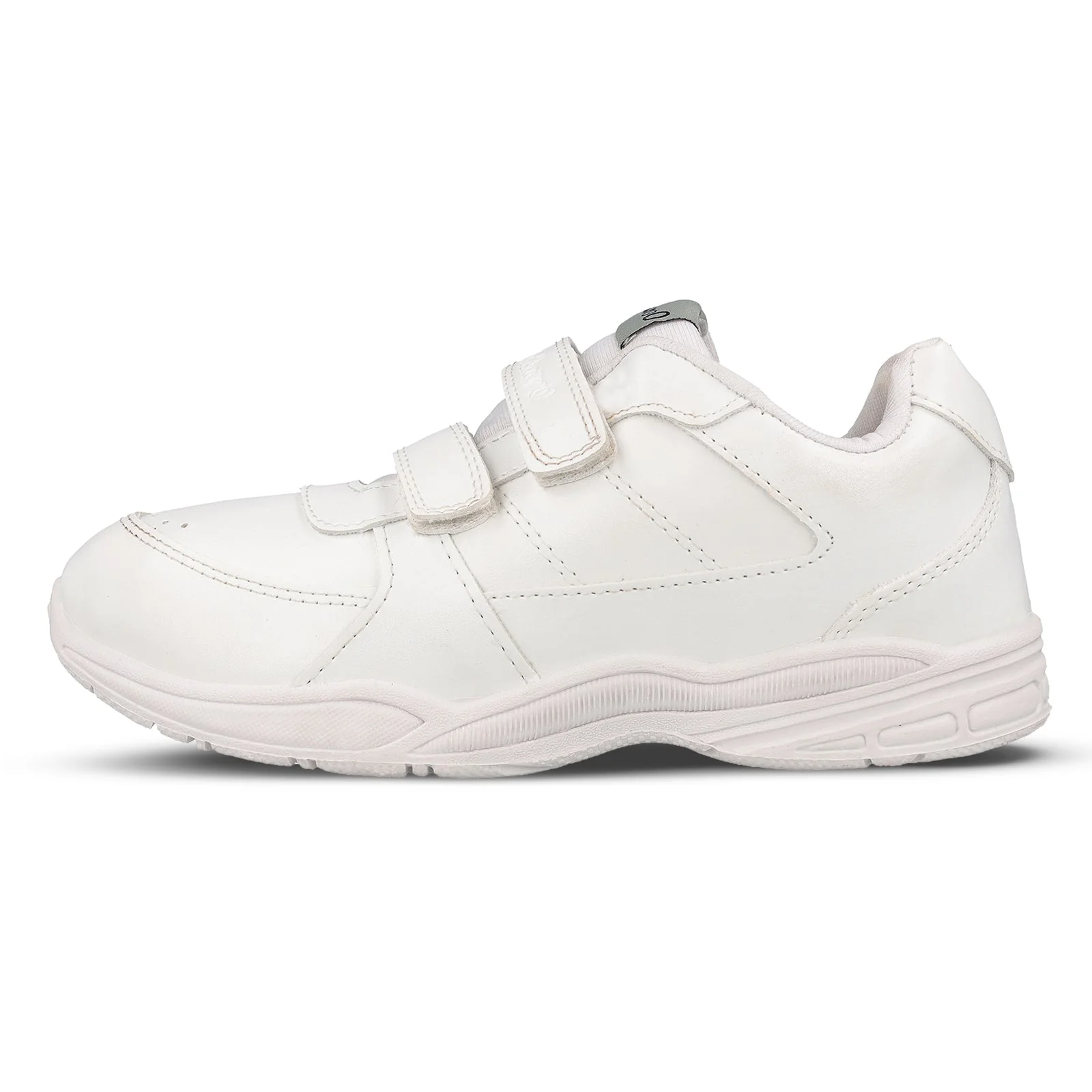 Senior Boys School Shoes - 570 White