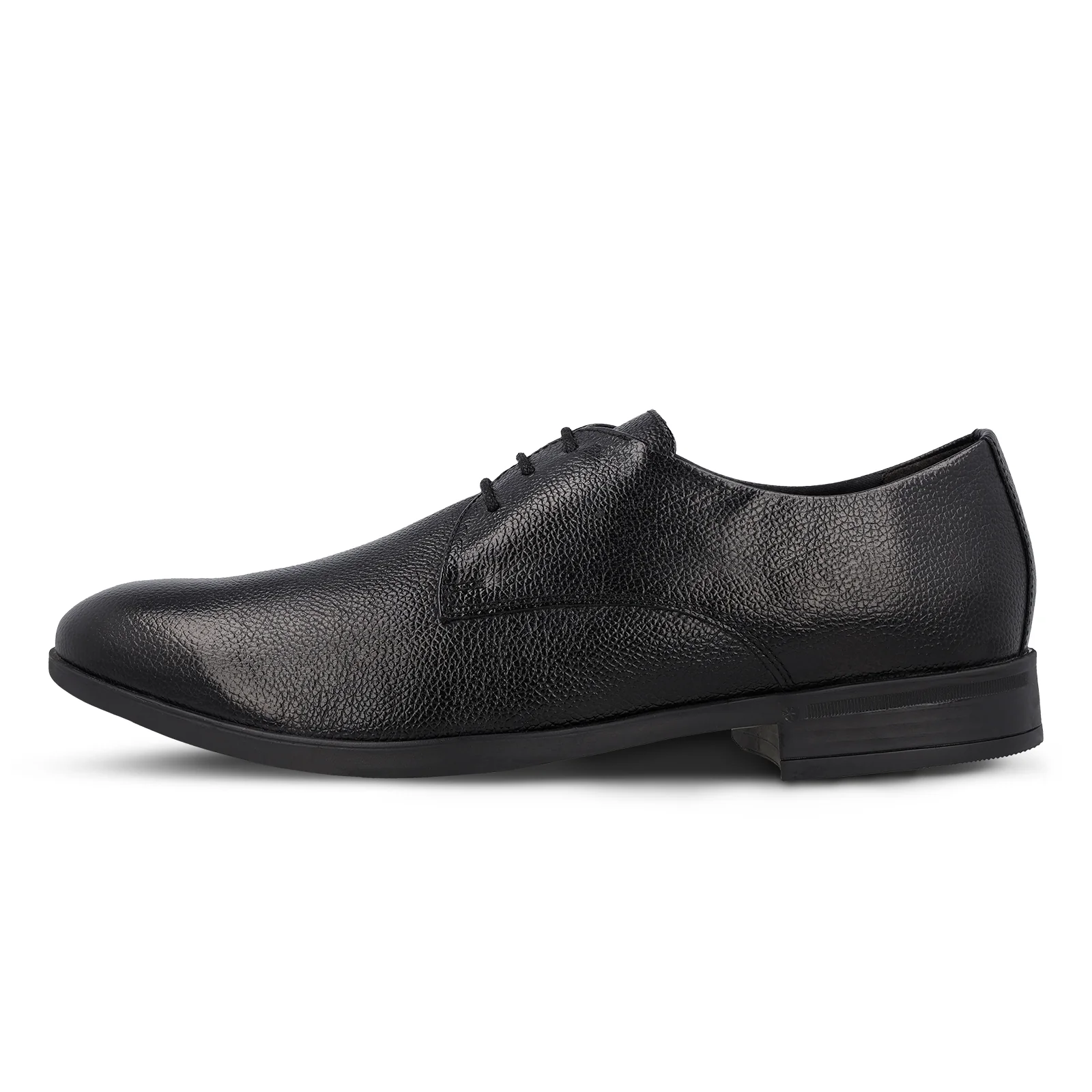 Men's Leather formals Shoes - WF6051 Black