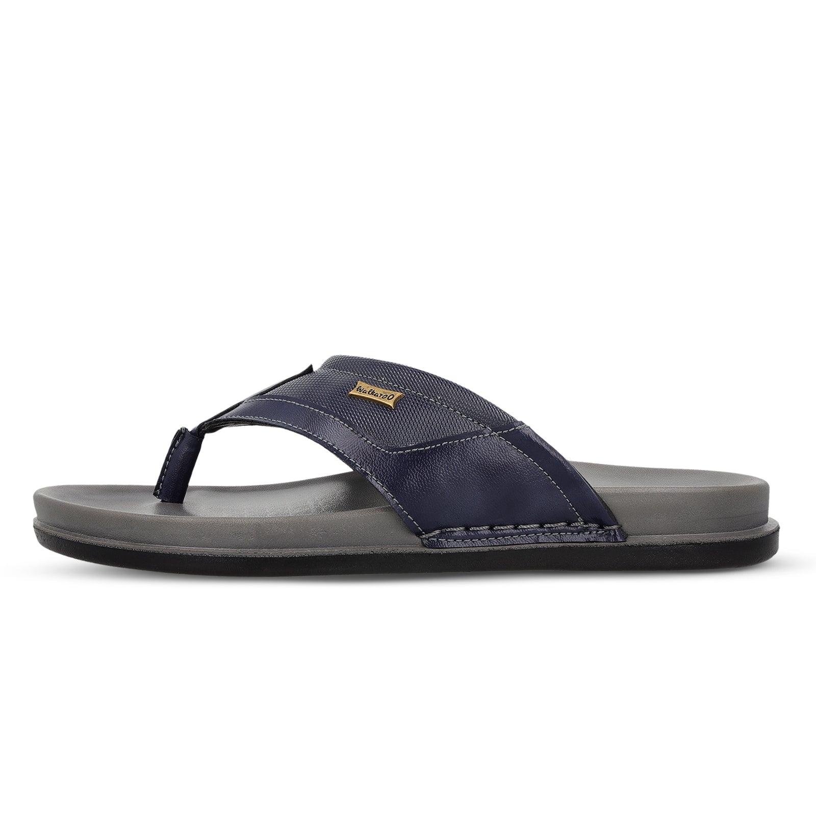 Men's Daily Wear Comfort Sandals - WE1020 Blue - Image 4