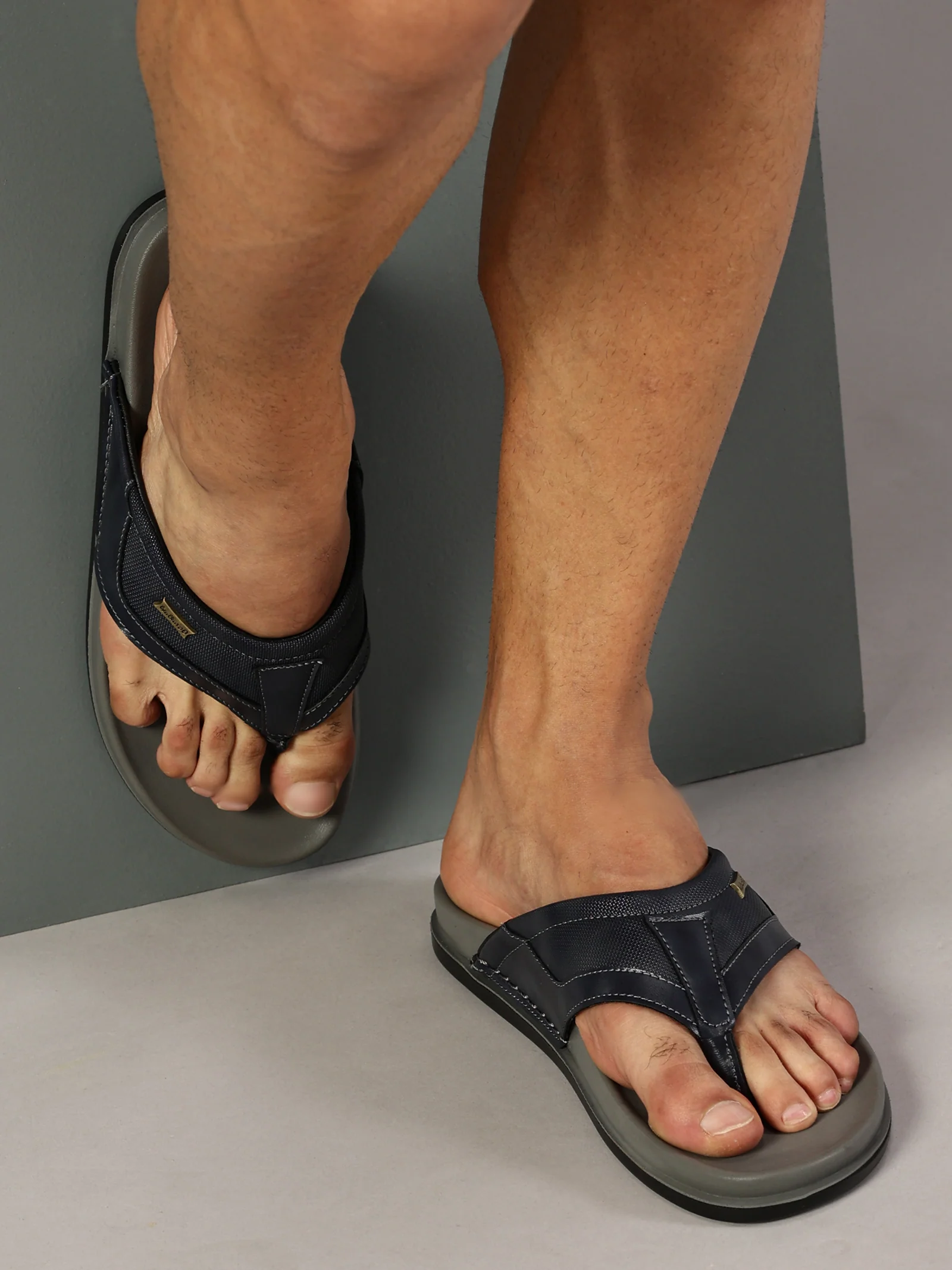 Men's Daily Wear Comfort Sandals - WE1020 Blue - Image 8