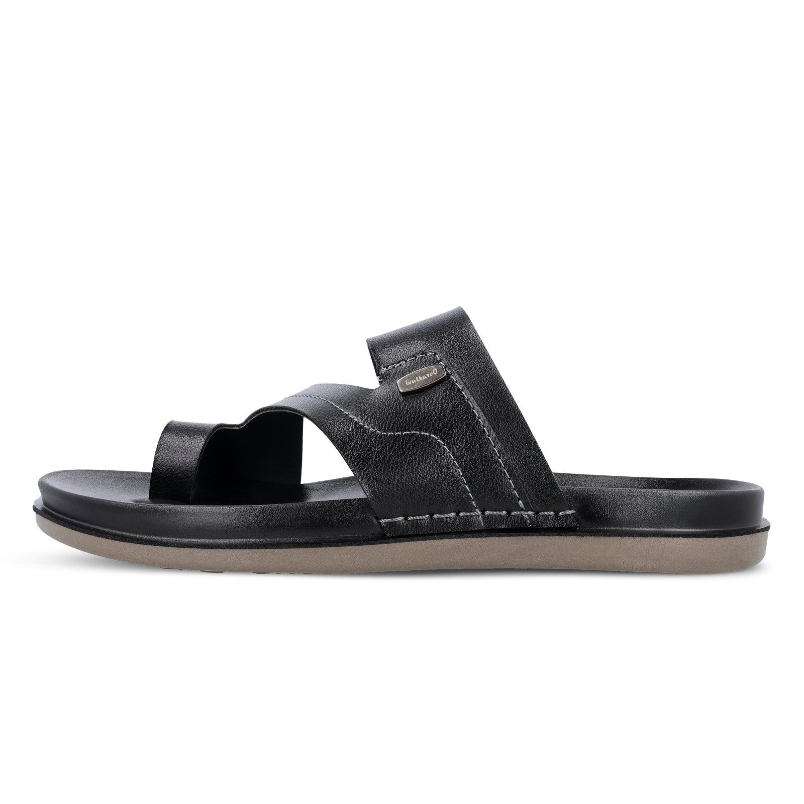 Men's Daily Wear Comfort Sandals - WE1335 Black - Image 4