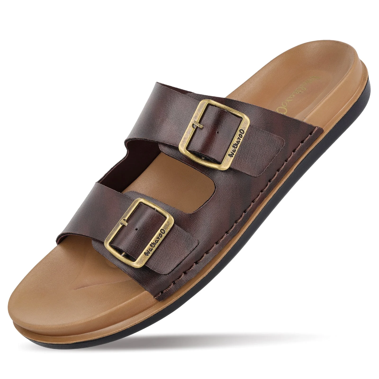 Men's Daily Wear Comfort Sandals - WE1337 Brown - Image 5