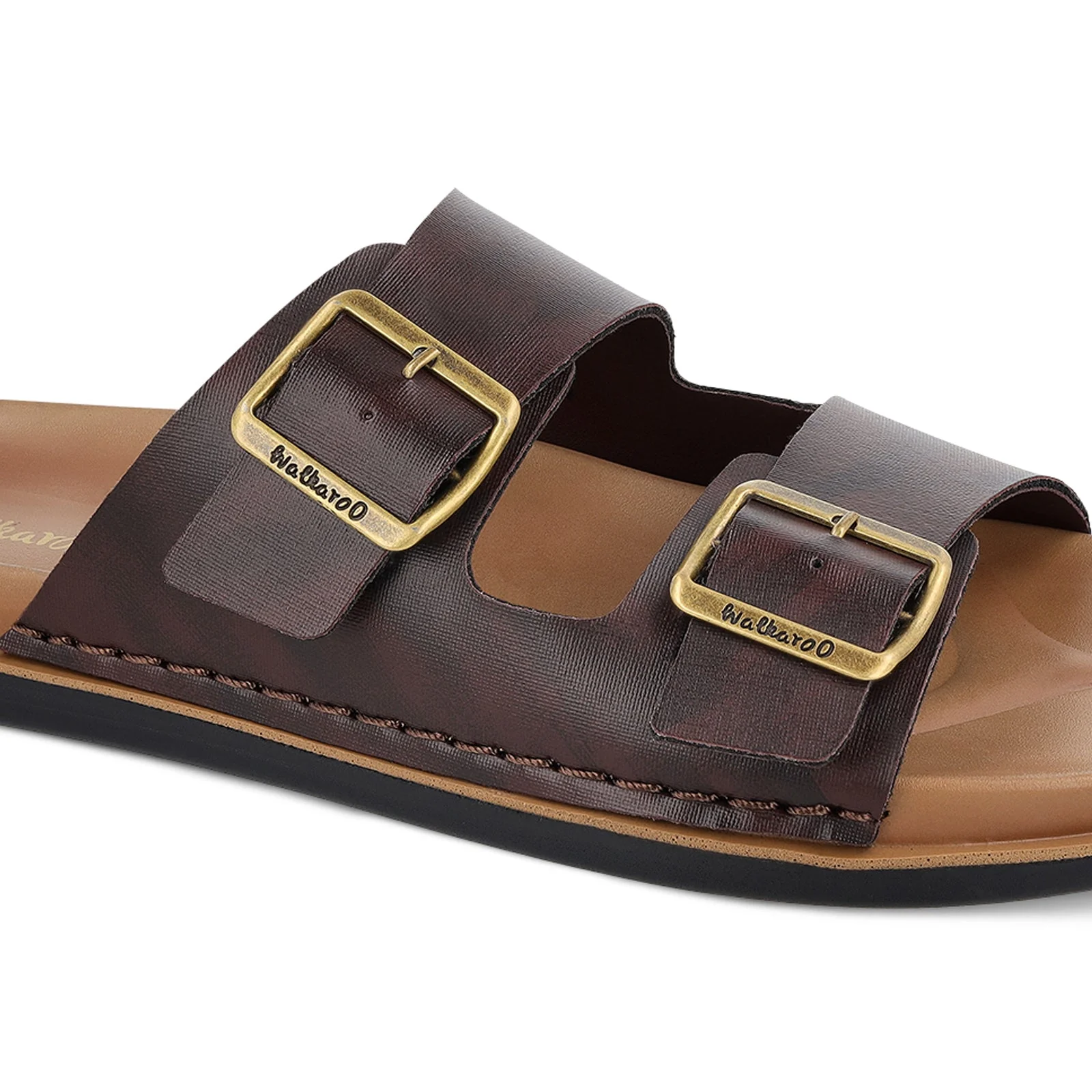 Men's Daily Wear Comfort Sandals - WE1337 Brown - Image 6