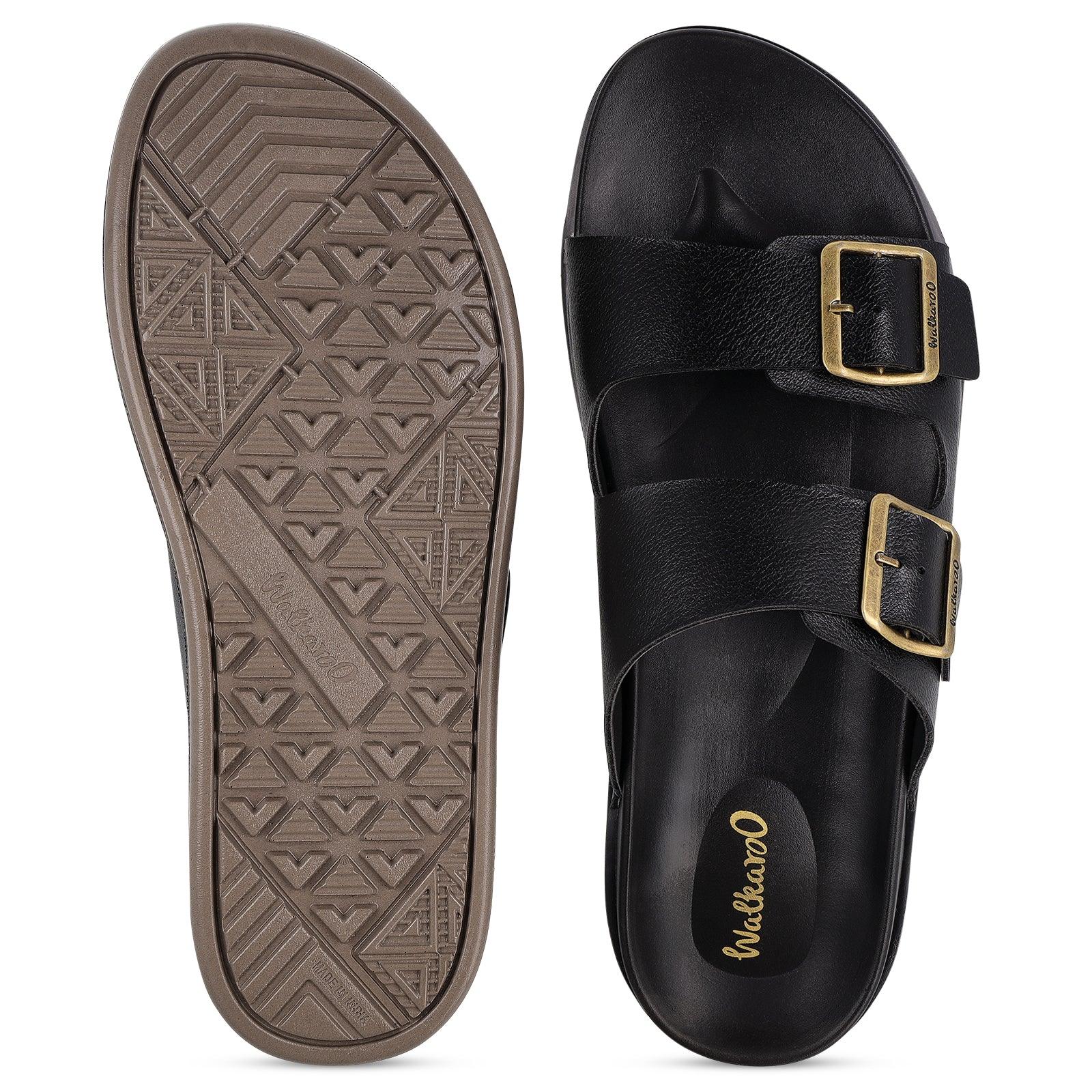 Men's Daily Wear Comfort Sandals - WE1337 Special Black - Image 3