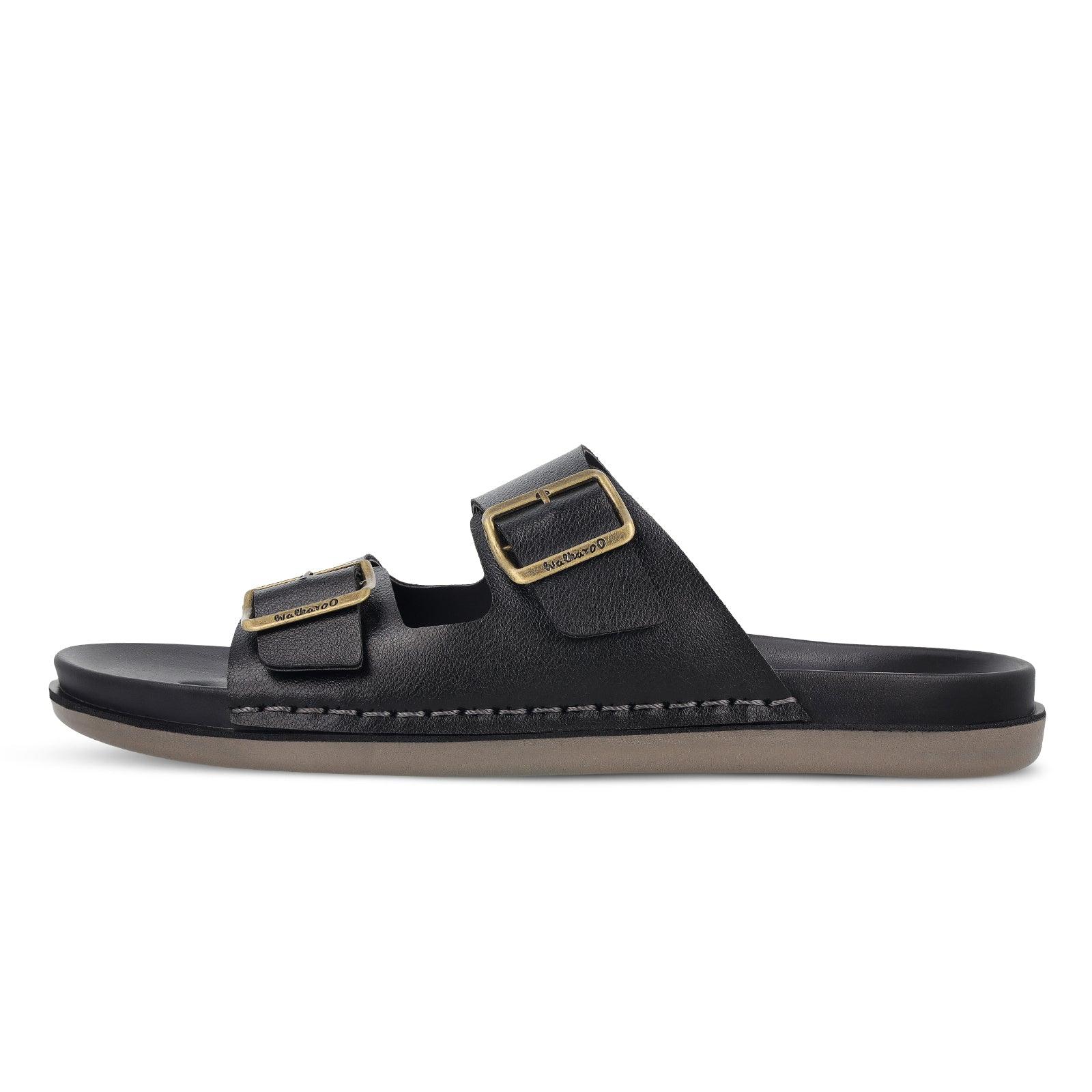 Men's Daily Wear Comfort Sandals - WE1337 Special Black - Image 4