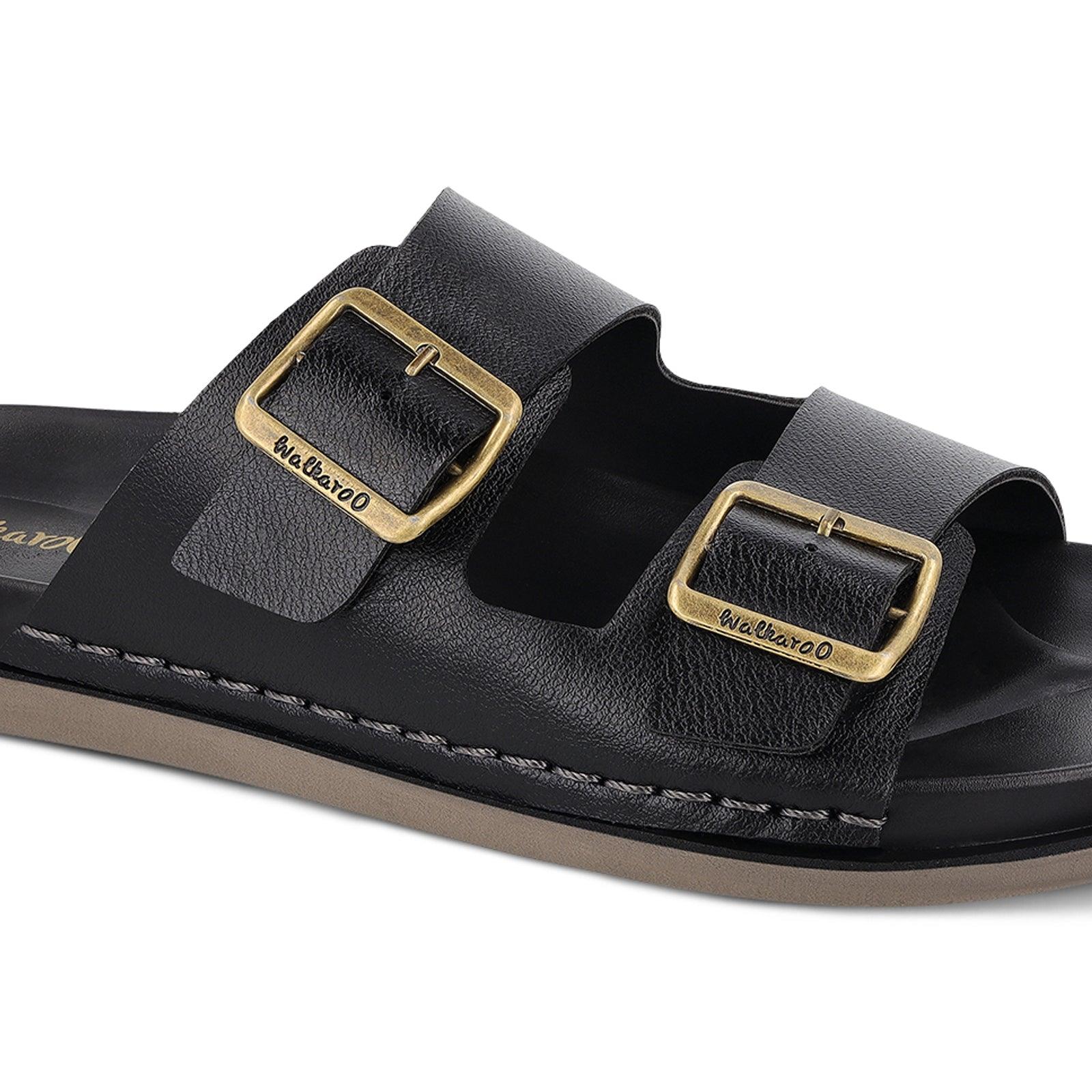 Men's Daily Wear Comfort Sandals - WE1337 Special Black - Image 5