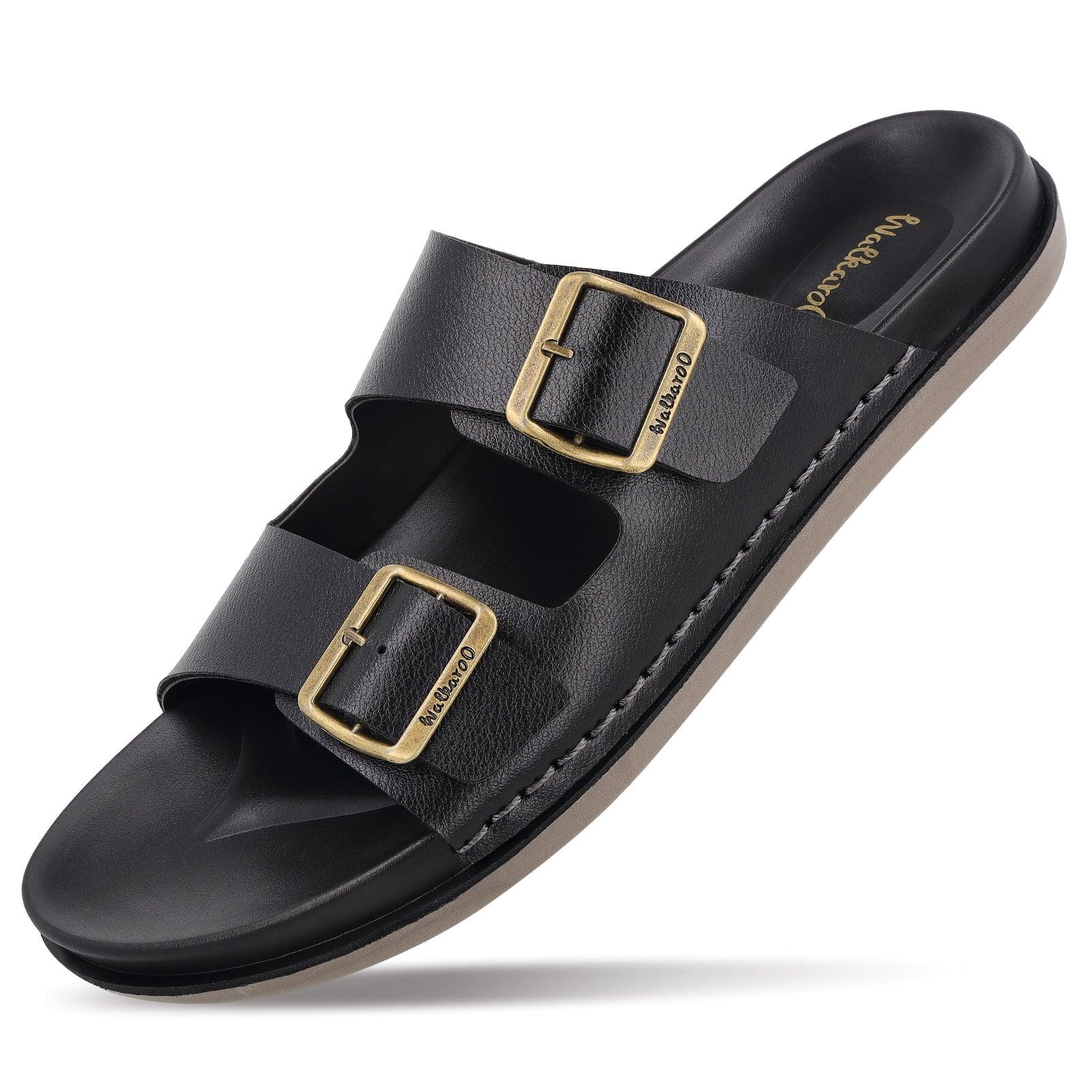 Men's Daily Wear Comfort Sandals - WE1337 Special Black - Image 6