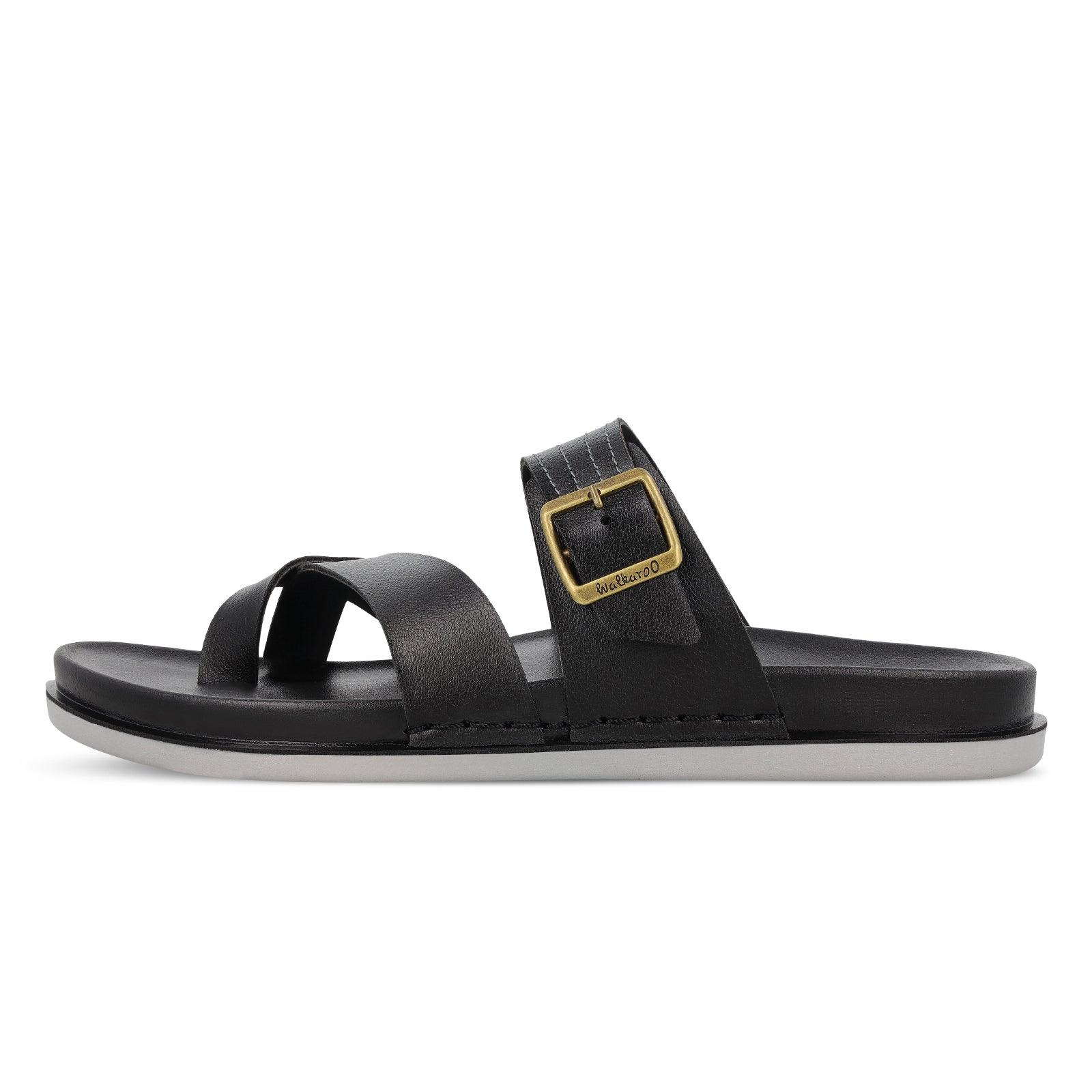 Men's Daily Wear Comfort Sandals - WE1353 Black - Image 4