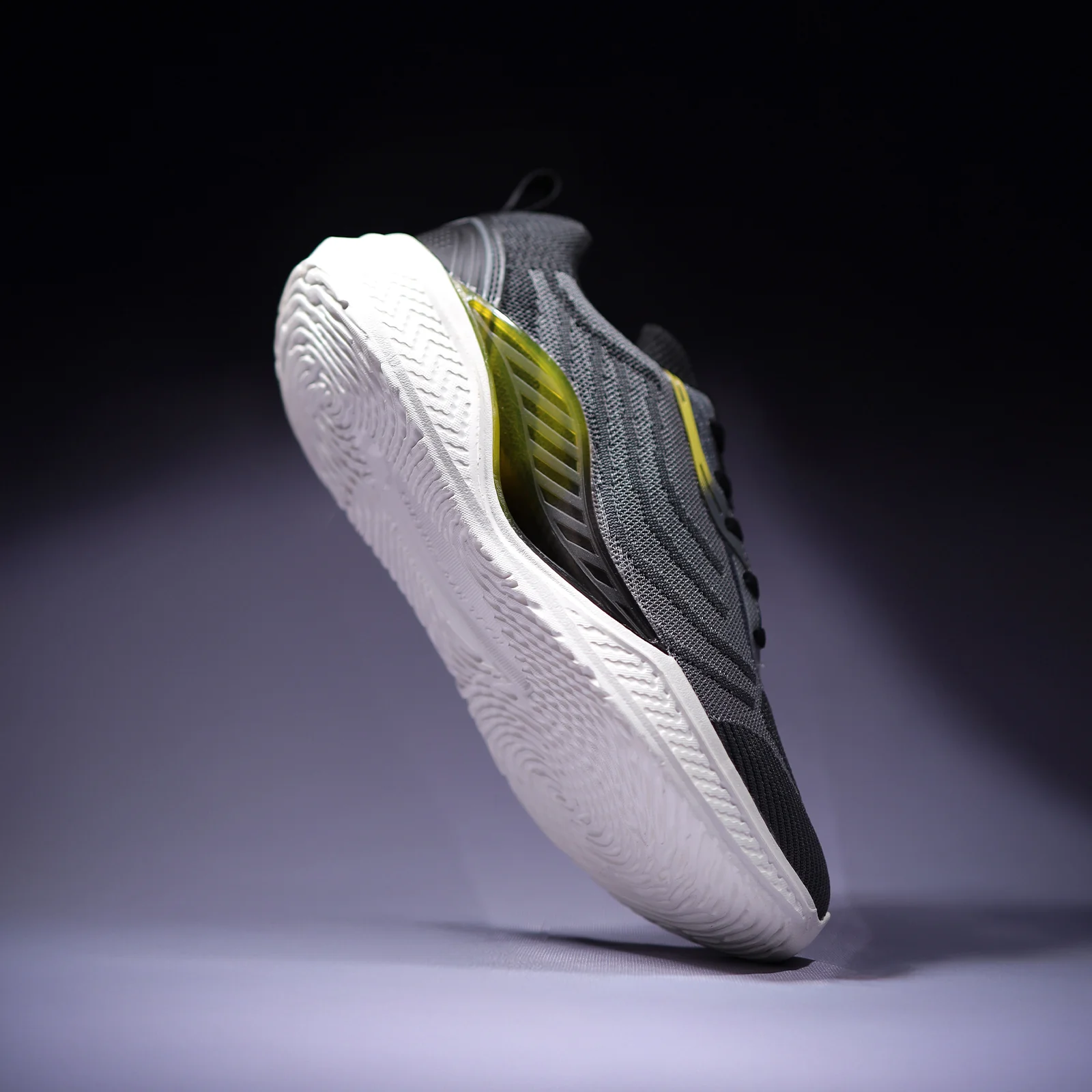 Men's Lace-up Sports Shoes - WS9132 Black - Image 4