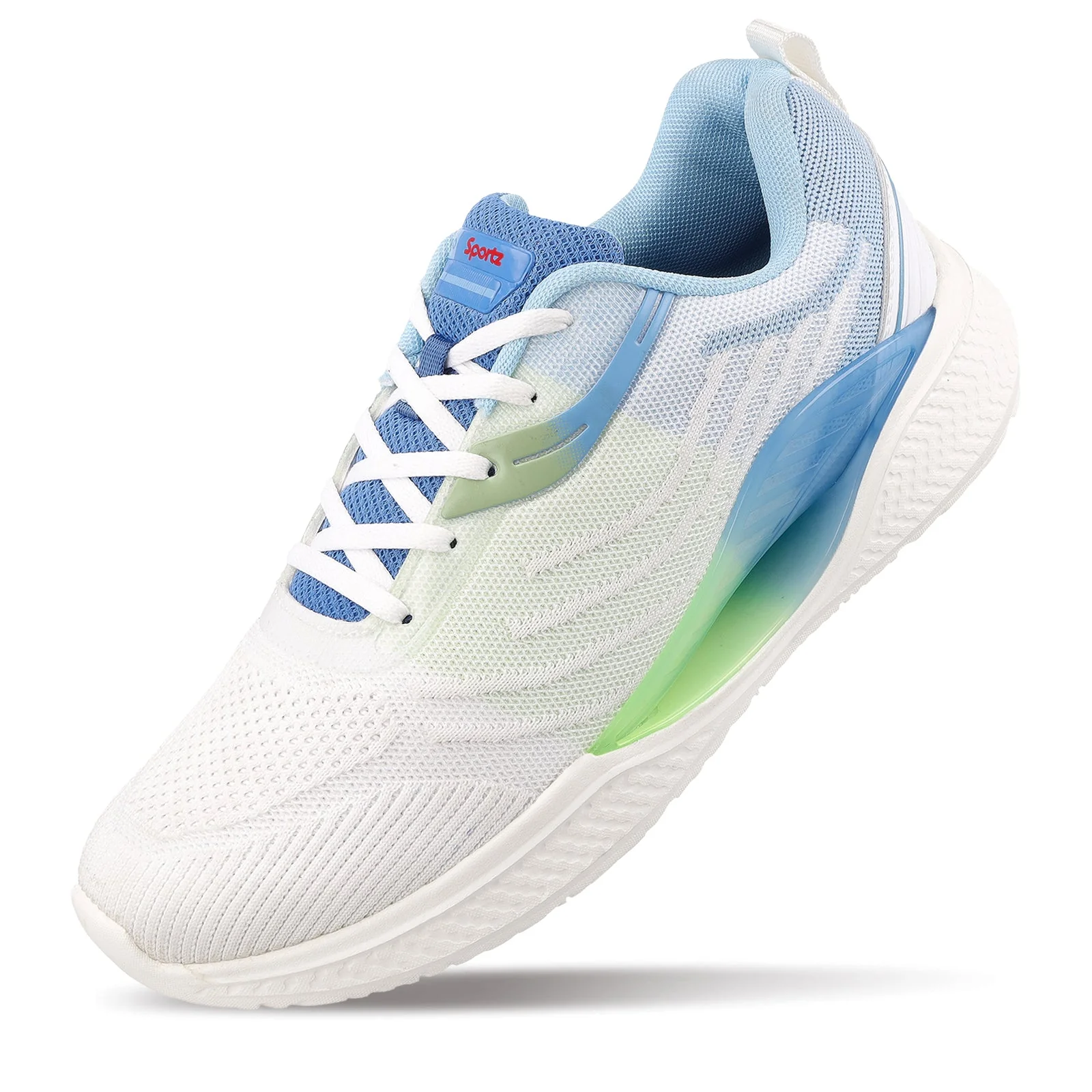 Men's Lace-up Sports Shoes - WS9132 White - Image 5