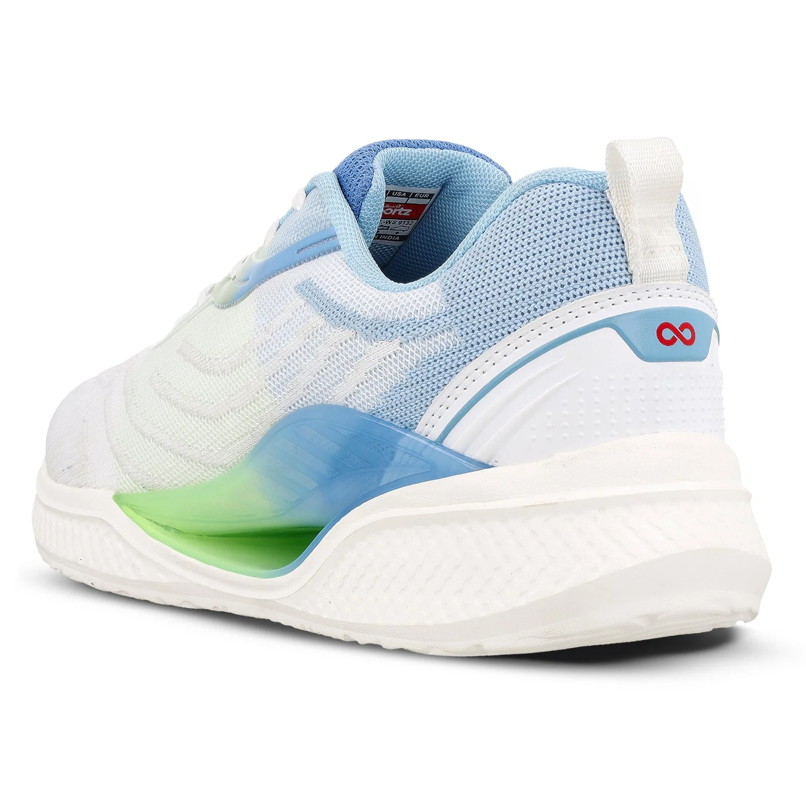 Men's Lace-up Sports Shoes - WS9132 White - Image 6