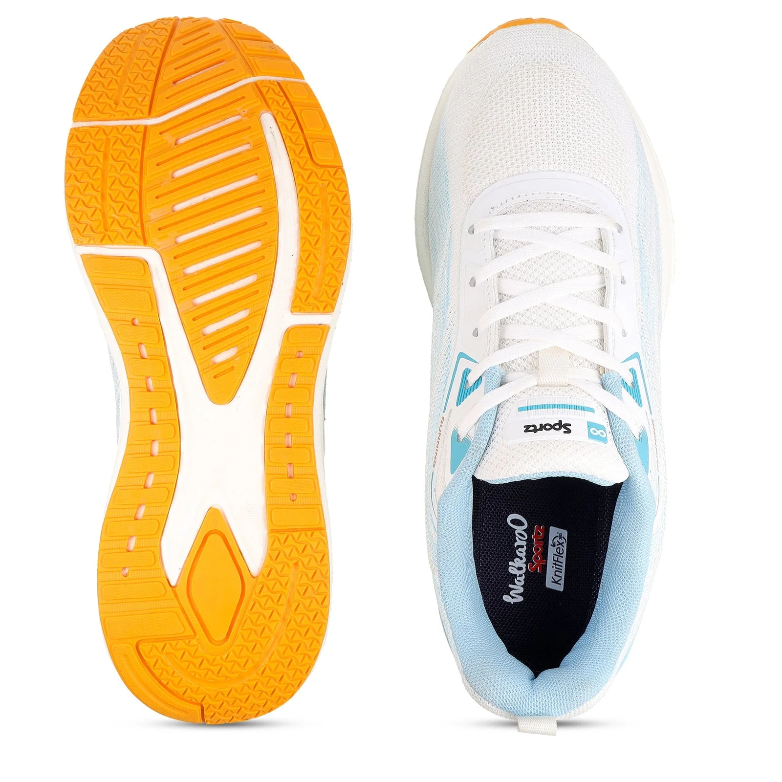 Men's Lace-up Sports Shoes - WS9133 White - Image 2