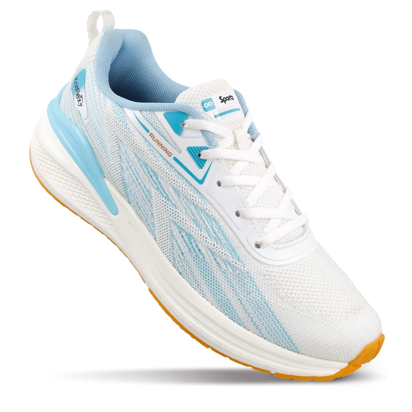 Men's Lace-up Sports Shoes - WS9133 White - Image 3