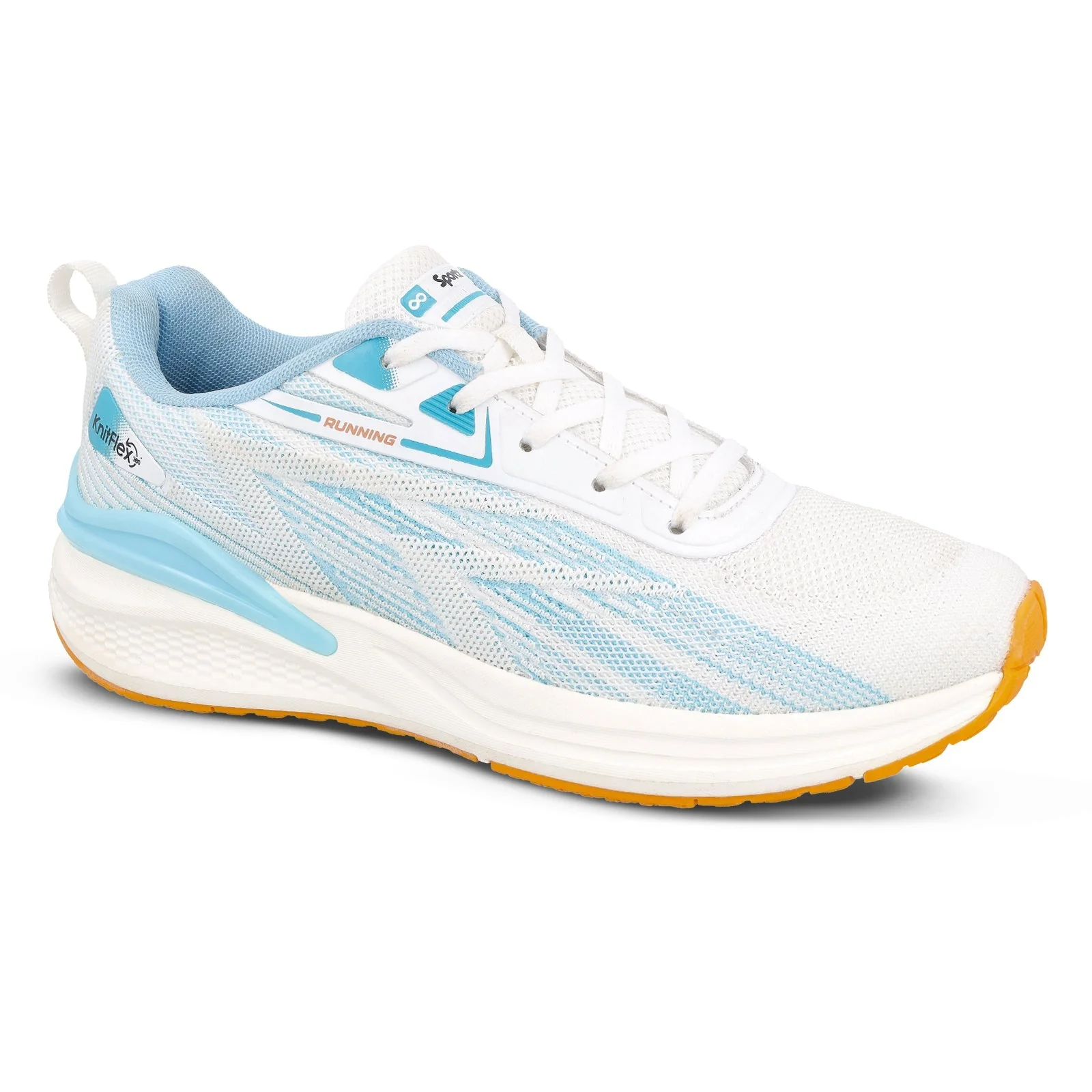 Men's Lace-up Sports Shoes - WS9133 White - Image 4