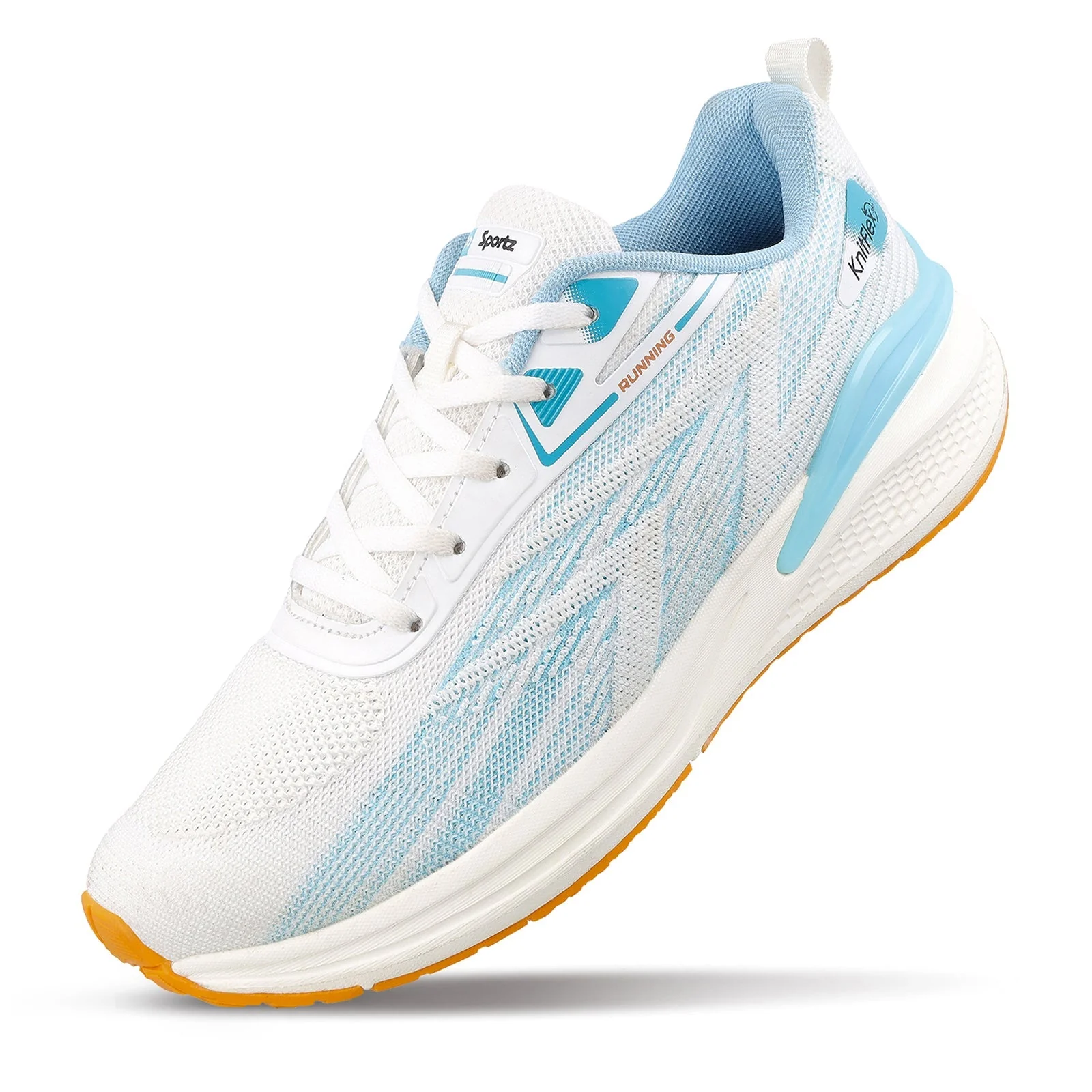 Men's Lace-up Sports Shoes - WS9133 White - Image 5