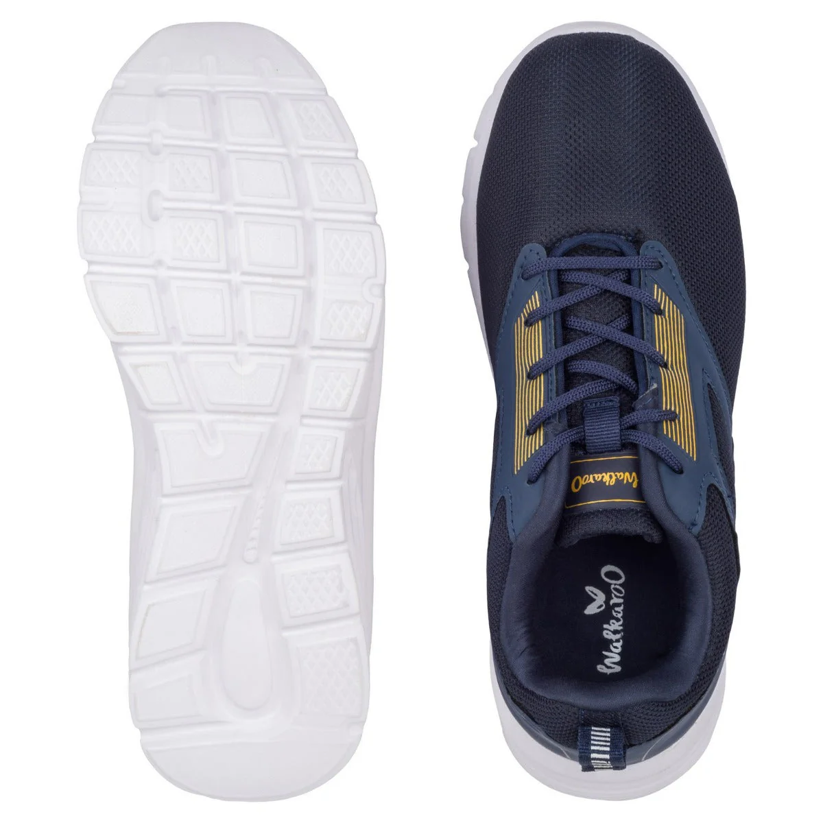 Walkaroo Men Lace-up Training Shoes - WS3050 Navy Blue - Image 2